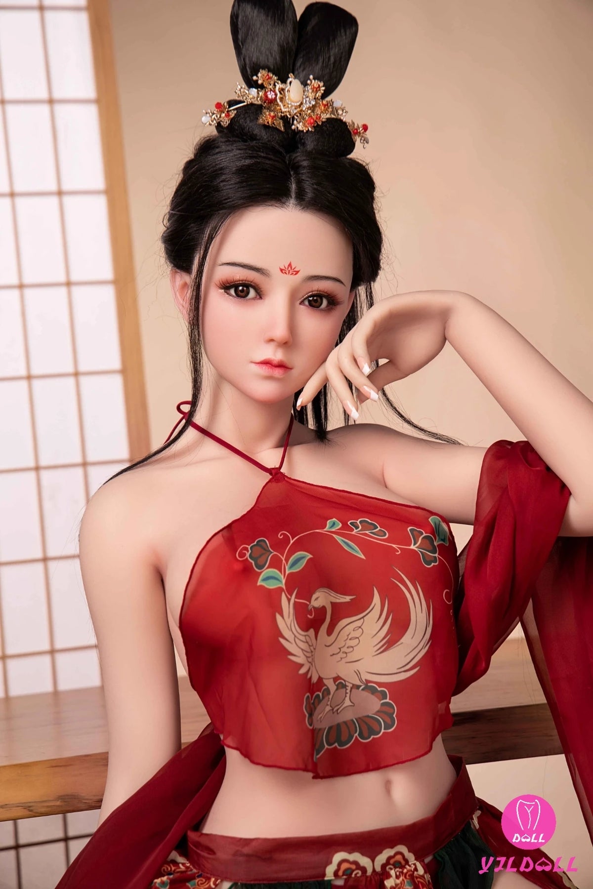 Līvija seksa lelle (YJL Doll 148 cm D-Cup #441 TPE+Silikona)