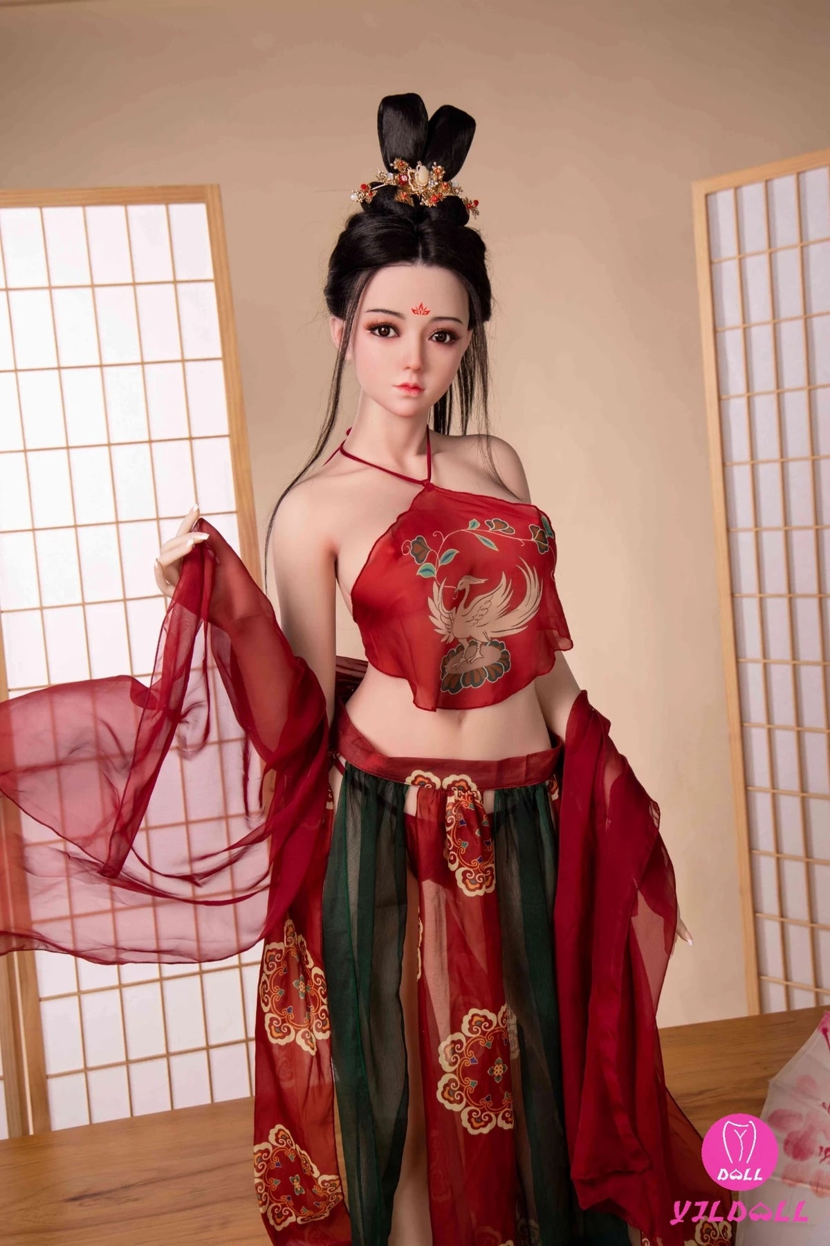 Līvija seksa lelle (YJL Doll 148 cm D-Cup #441 TPE+Silikona)