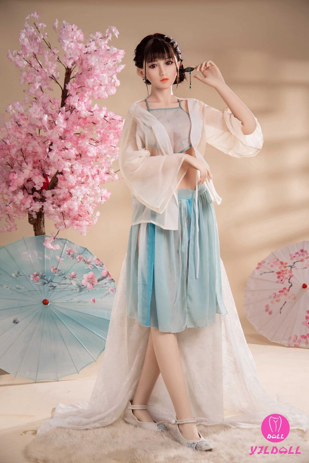 Seksa lelle Zahra (YJL Doll 165 cm D-Cup #262 TPE+Silikona)