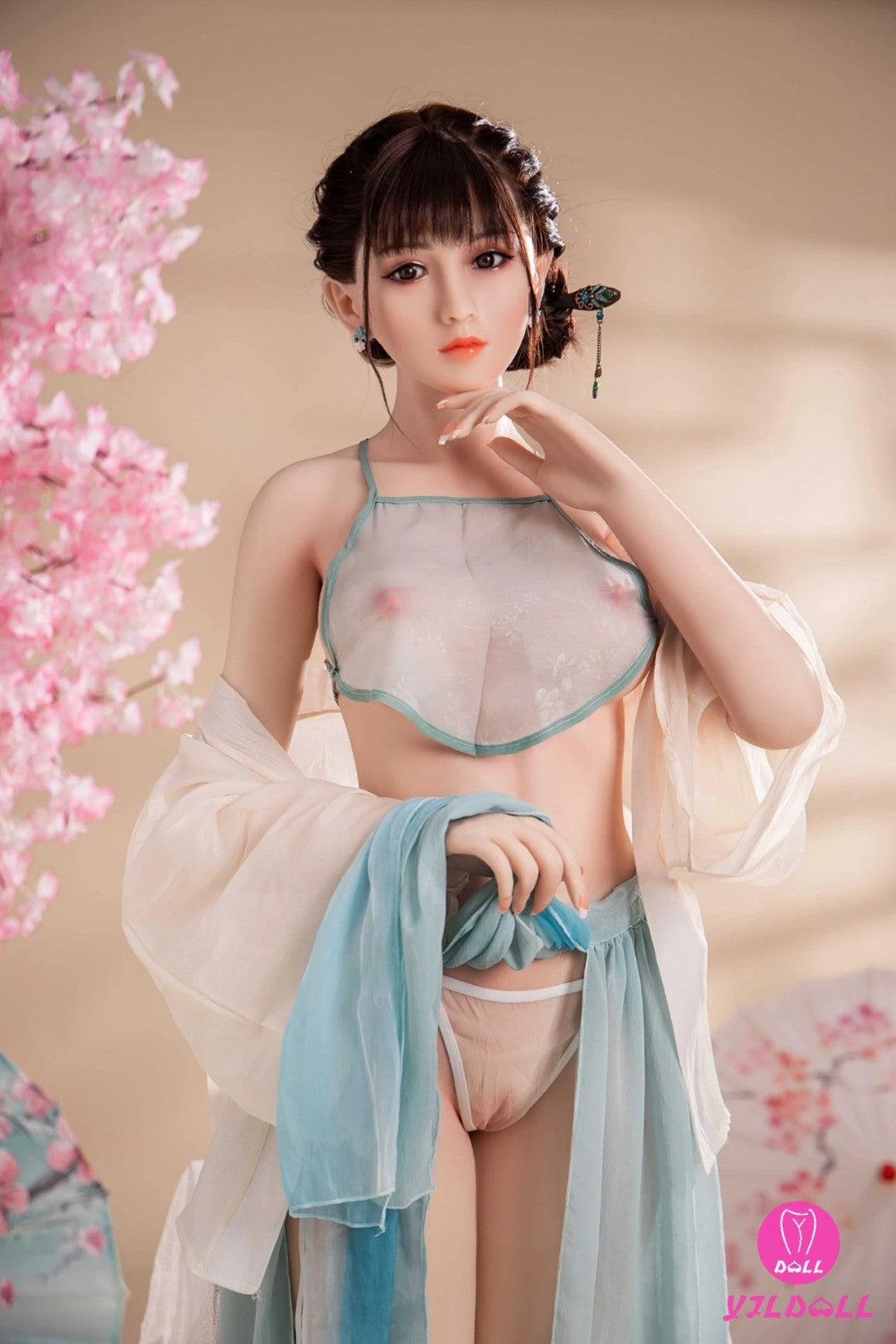 Seksa lelle Zahra (YJL Doll 165 cm D-Cup #262 TPE+Silikona)