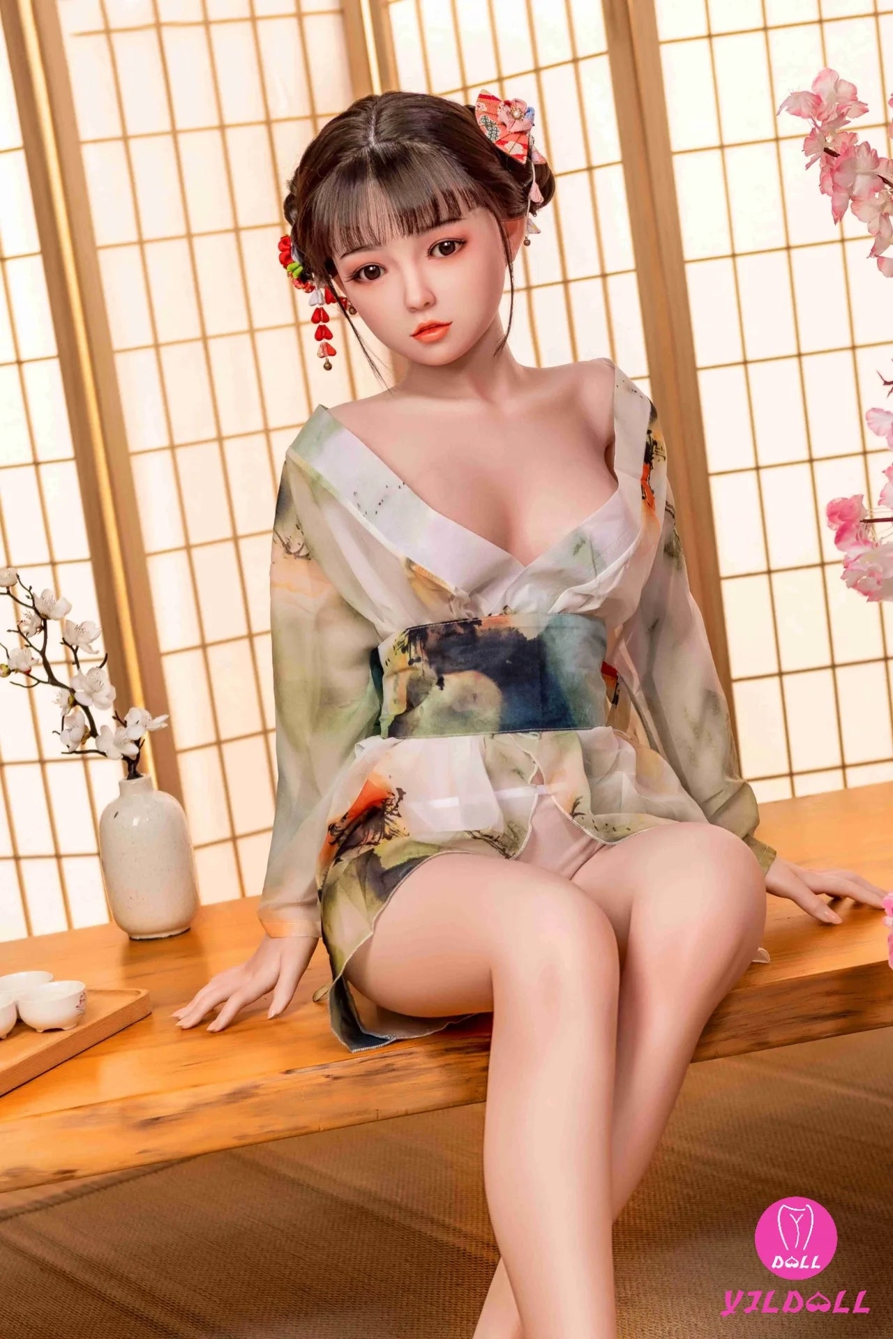 Anija seksa lelle (YJL Doll 148 cm C-Cup #339 TPE+Silikona)
