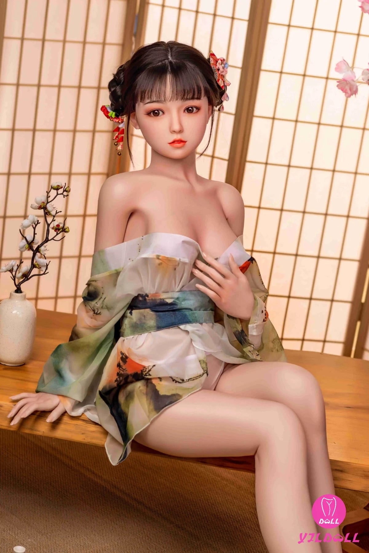 Anija seksa lelle (YJL Doll 148 cm C-Cup #339 TPE+Silikona)