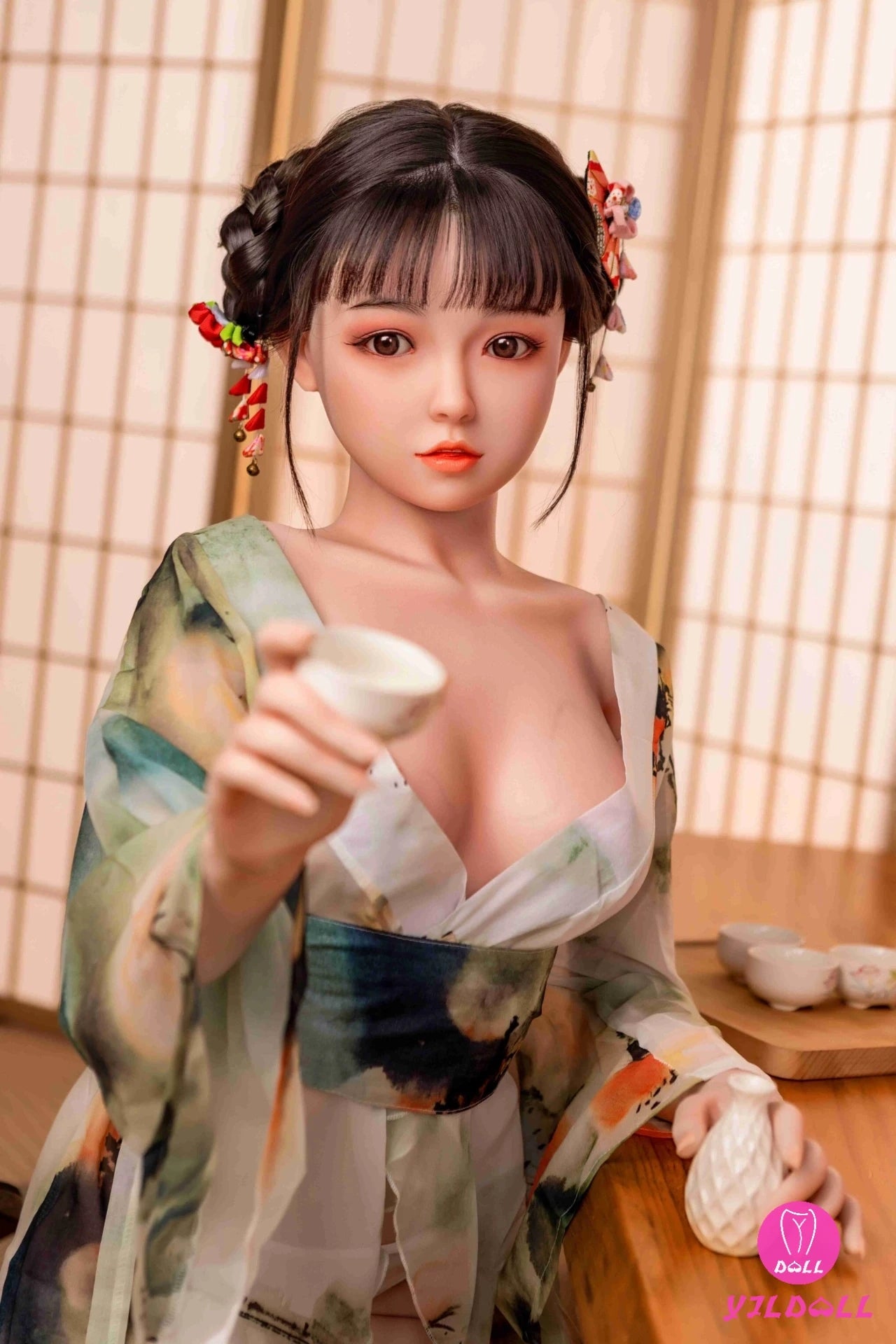 Anija seksa lelle (YJL Doll 148 cm C-Cup #339 TPE+Silikona)