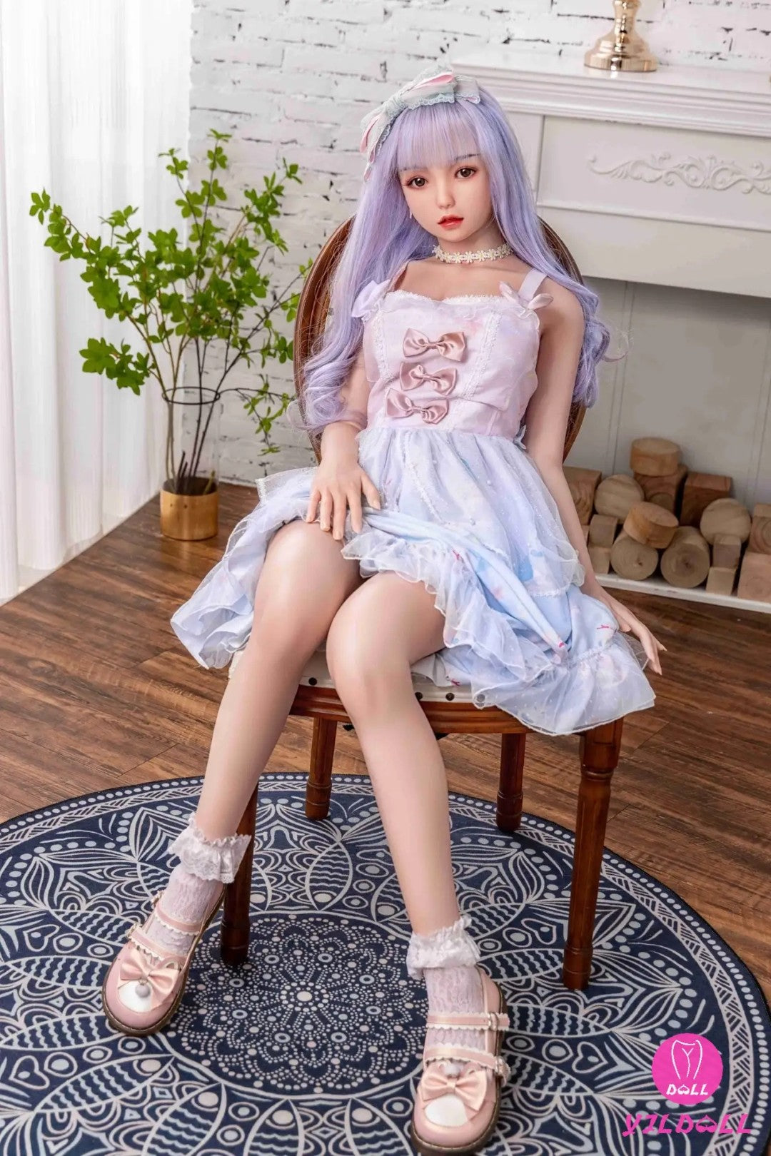 Koralīnas seksa lelle (YJL Doll 148 cm D-Cup #358 TPE+Silicone)