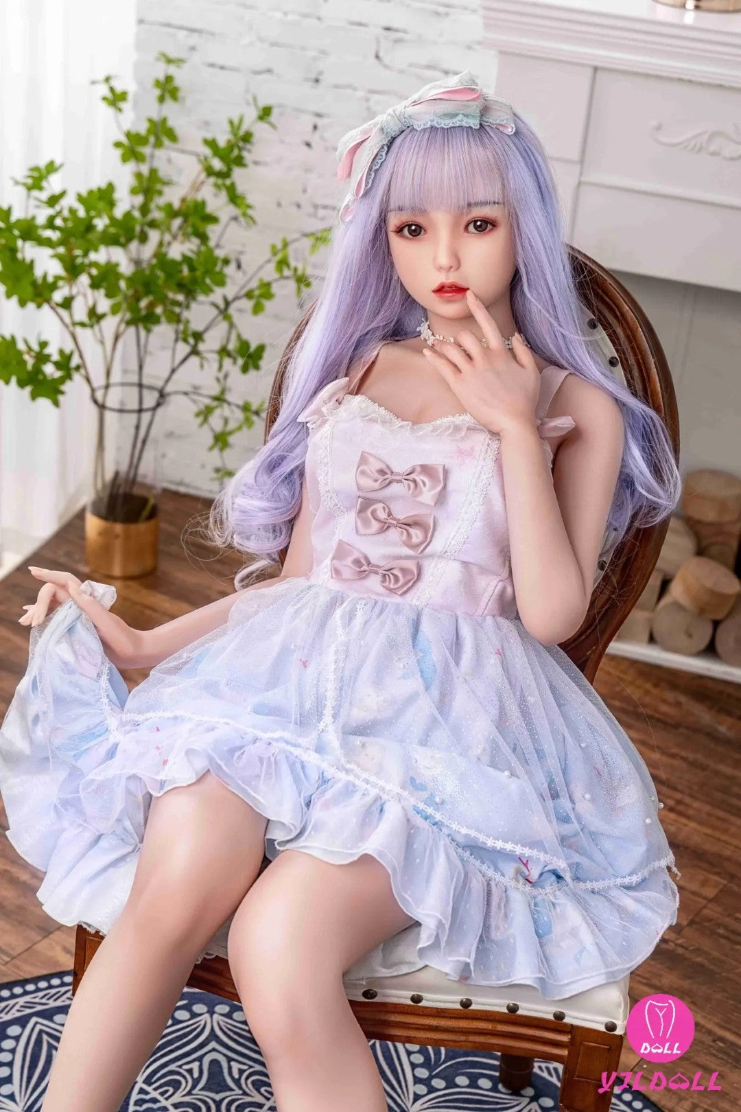 Koralīnas seksa lelle (YJL Doll 148 cm D-Cup #358 TPE+Silicone)