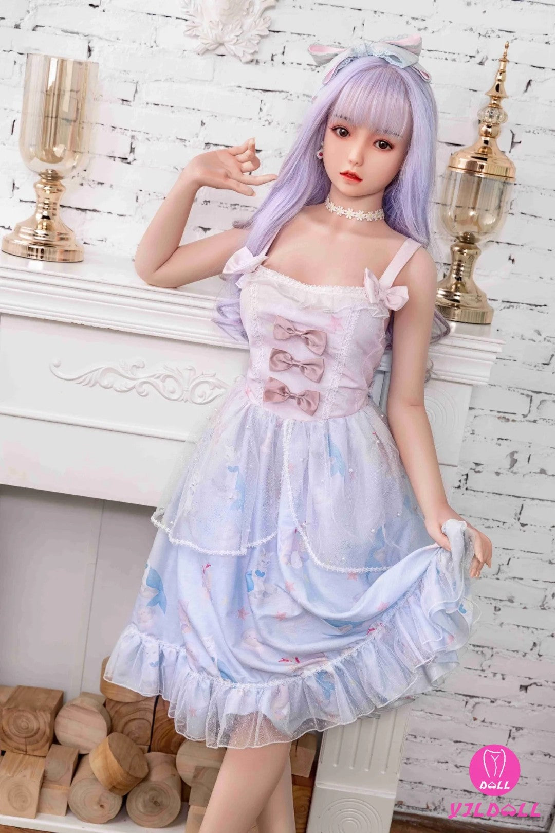 Koralīnas seksa lelle (YJL Doll 148 cm D-Cup #358 TPE+Silicone)