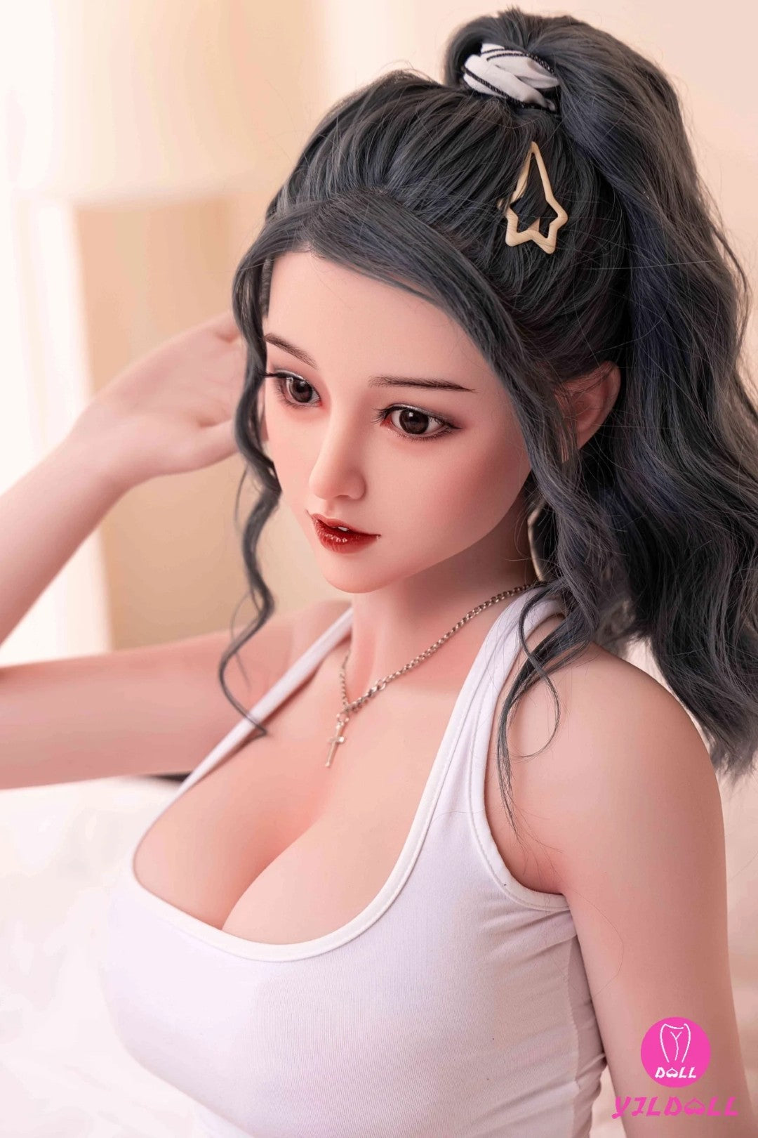 Harijs seksa lelle (YJL Doll 168 cm E-Cus #380 TPE+Silikona)
