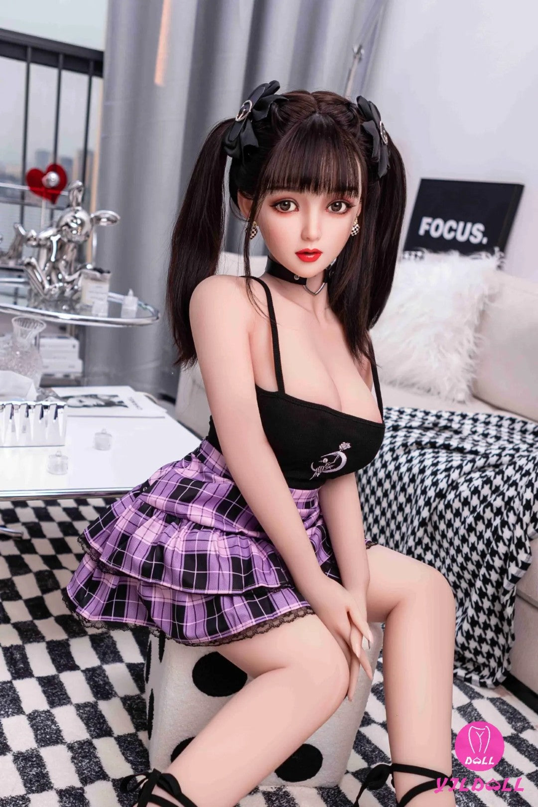Džeila seksa lelle (YJL Doll 148 cm D-Cup #375 TPE+Silikona)