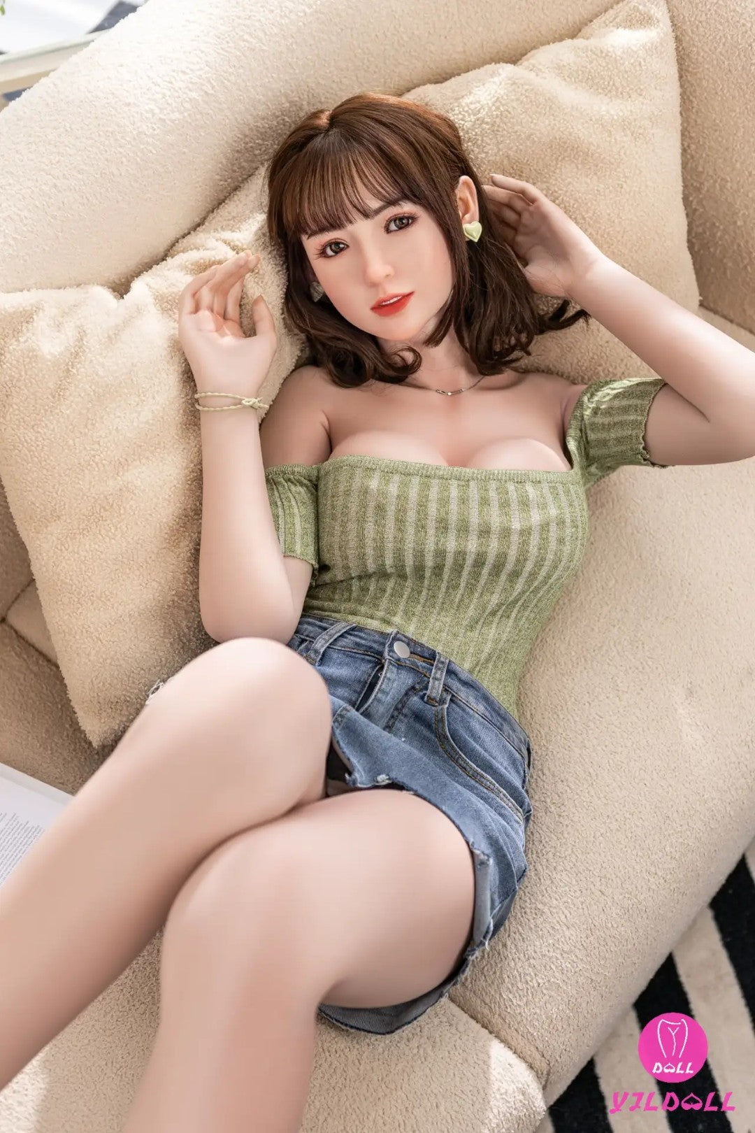 Aurora seksa lelle (YJL Doll 168 cm E-Cus #427 TPE+Silikona)
