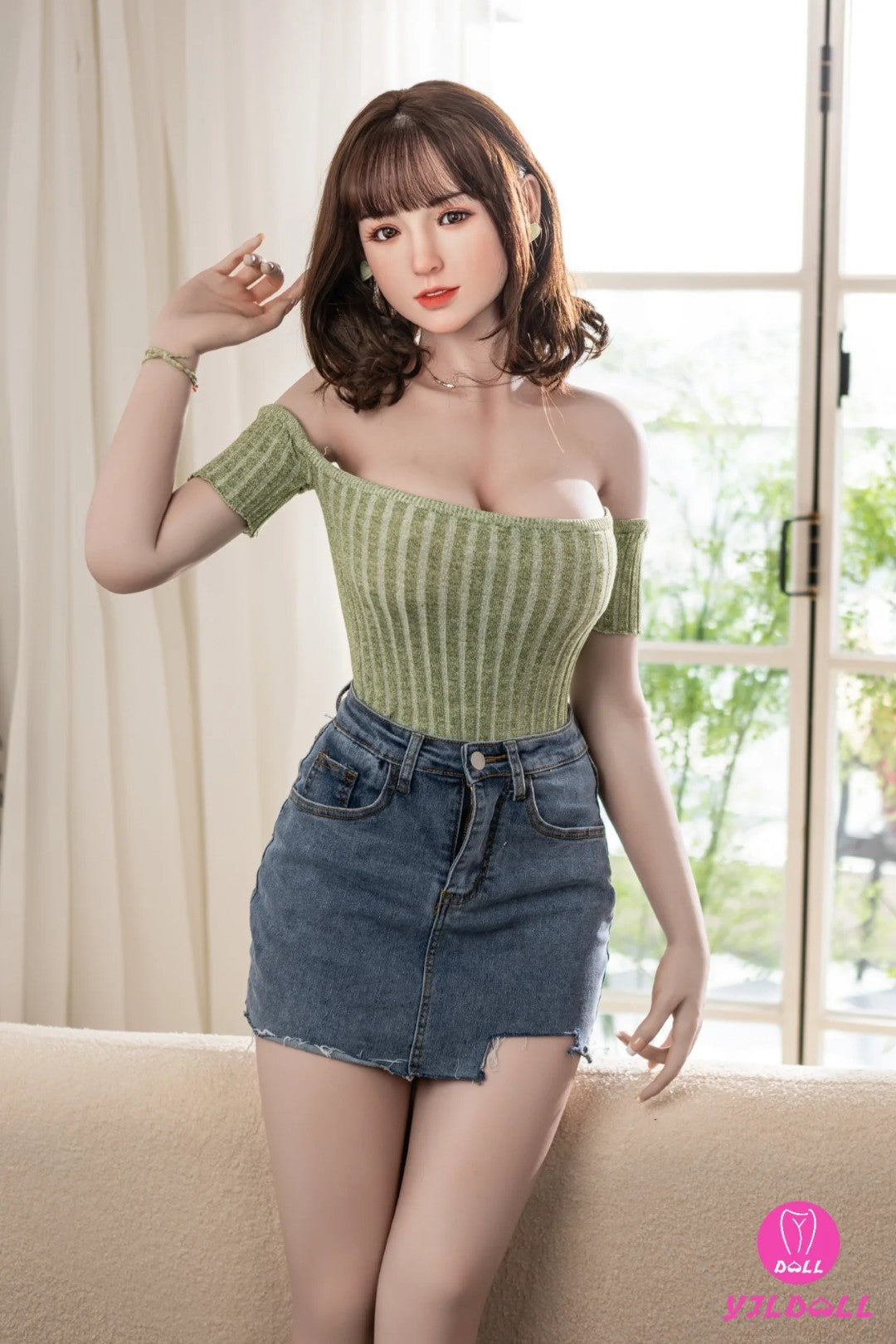 Aurora seksa lelle (YJL Doll 168 cm E-Cus #427 TPE+Silikona)
