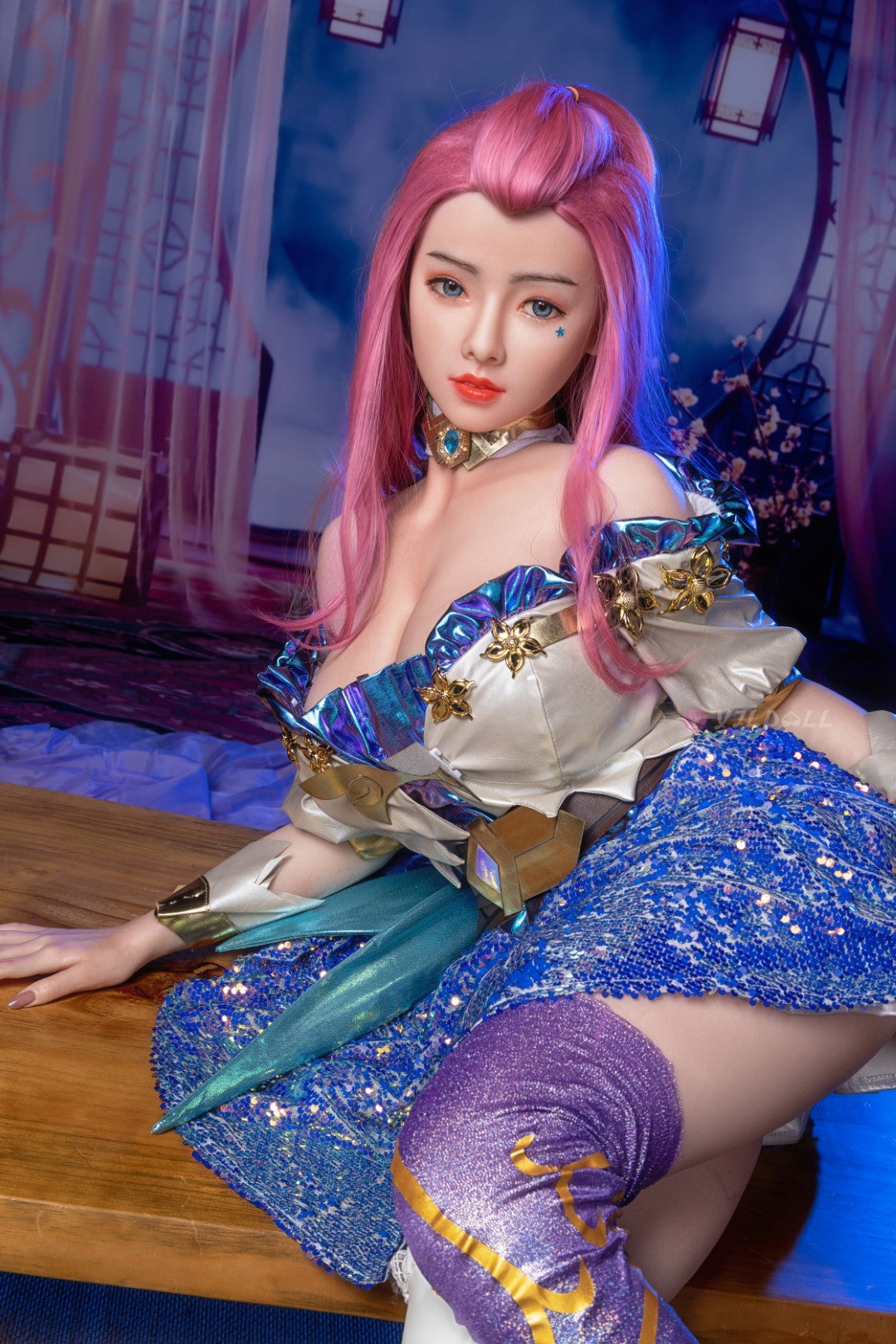 Seksa lelle Fumiko (YJL Doll 158 cm G-Cup #803 TPE+Silicone)