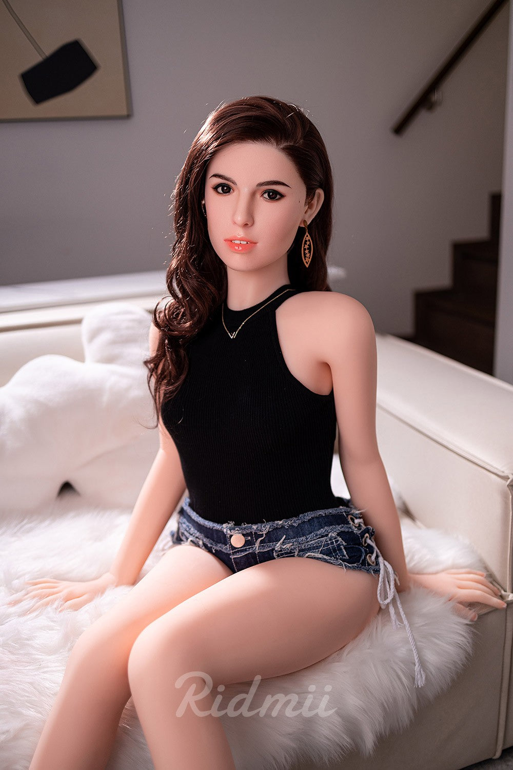 Diones seksa lelle (Ridmii Doll 159 cm A glāze TPE + silikons)