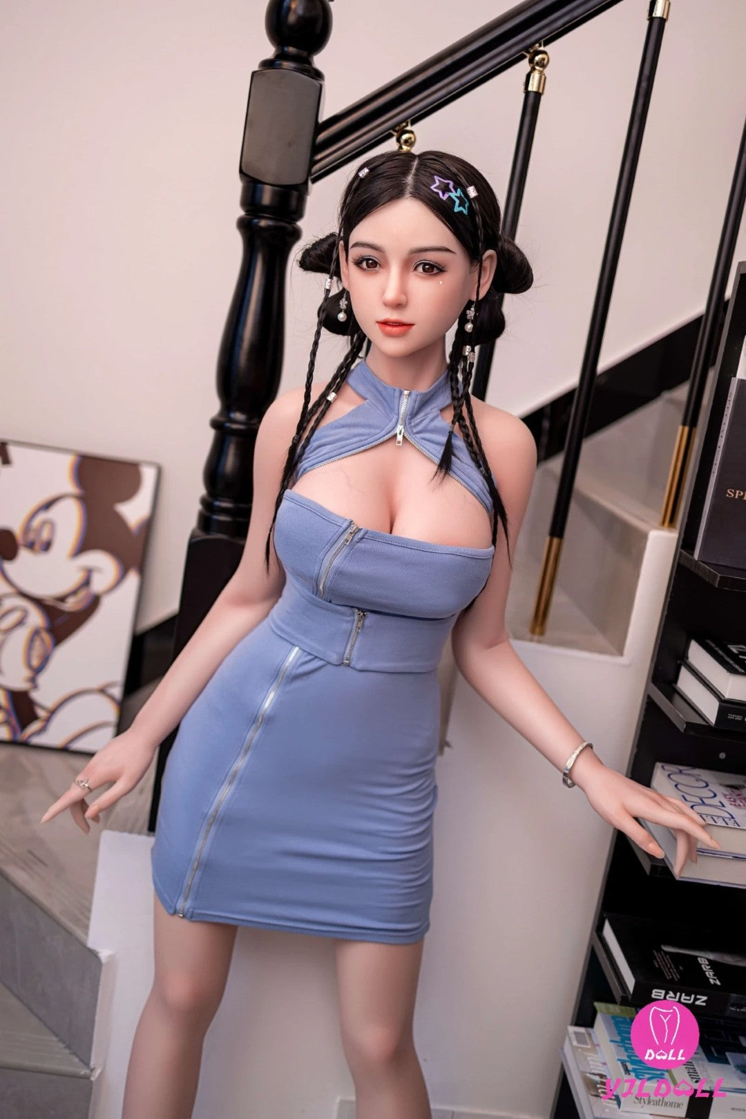 Elenas seksa lelle (YJL Doll 148 cm D-Cup #289 TPE+Silikona)