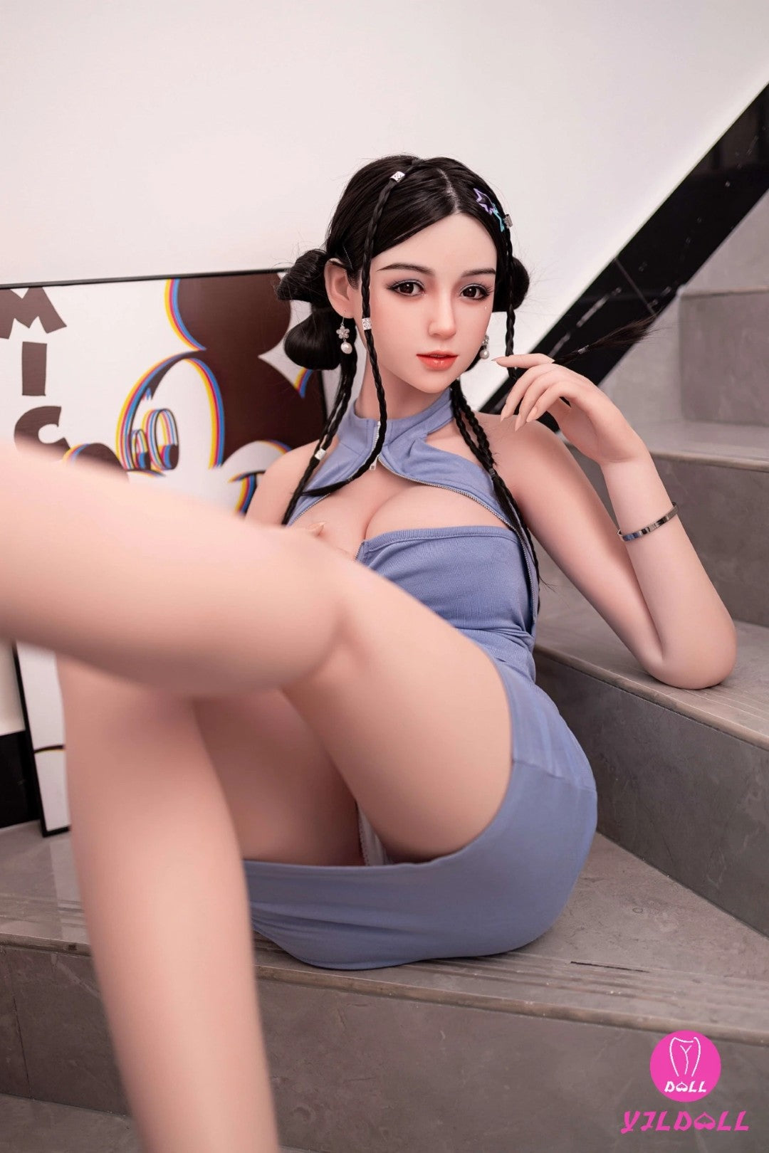 Elenas seksa lelle (YJL Doll 148 cm D-Cup #289 TPE+Silikona)