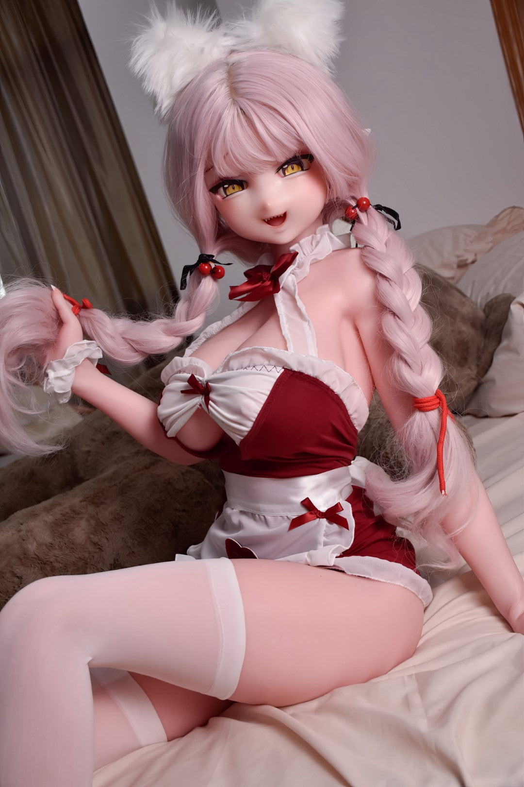 Maki Ijuuin seksa lelle (Elsa Babe 148cm RAD010 silikons)