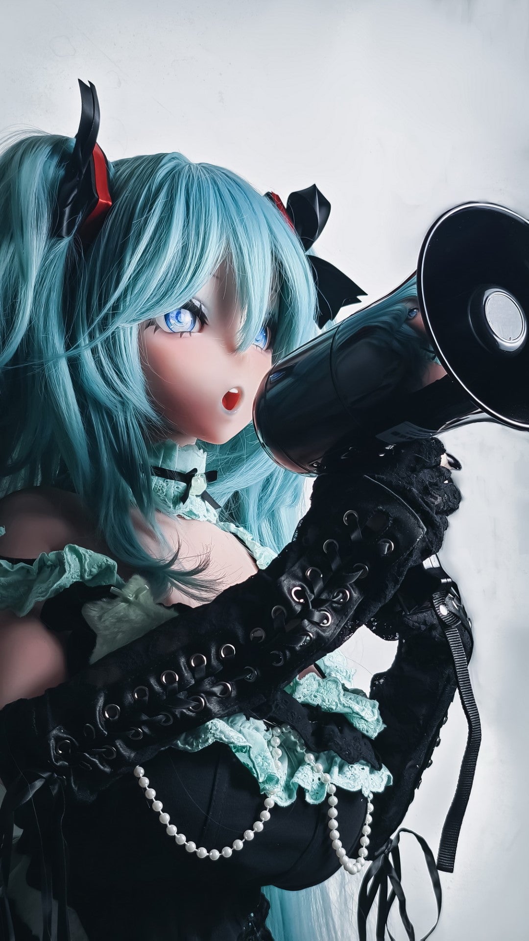 Hatsuna Miku seksa lelle (Elsa Babe 148cm RAD014 silikons)