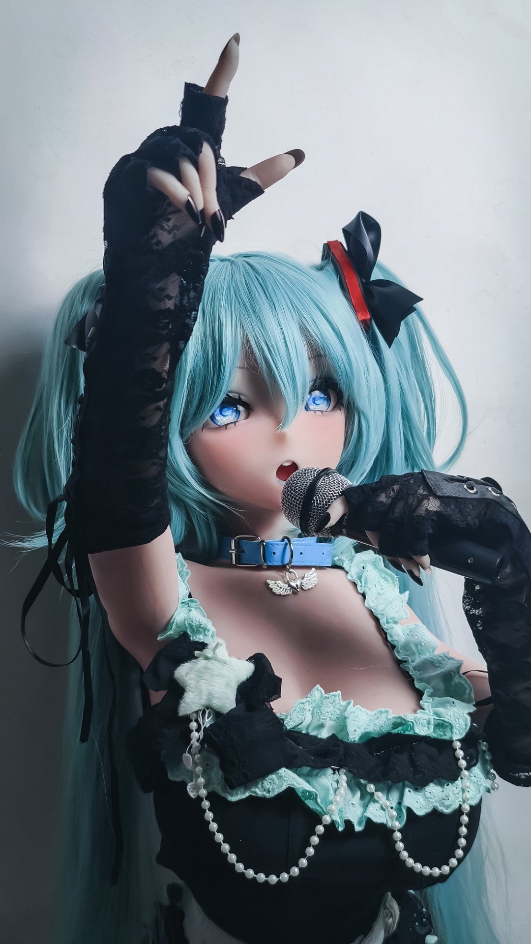 Hatsuna Miku seksa lelle (Elsa Babe 148cm RAD014 silikons)