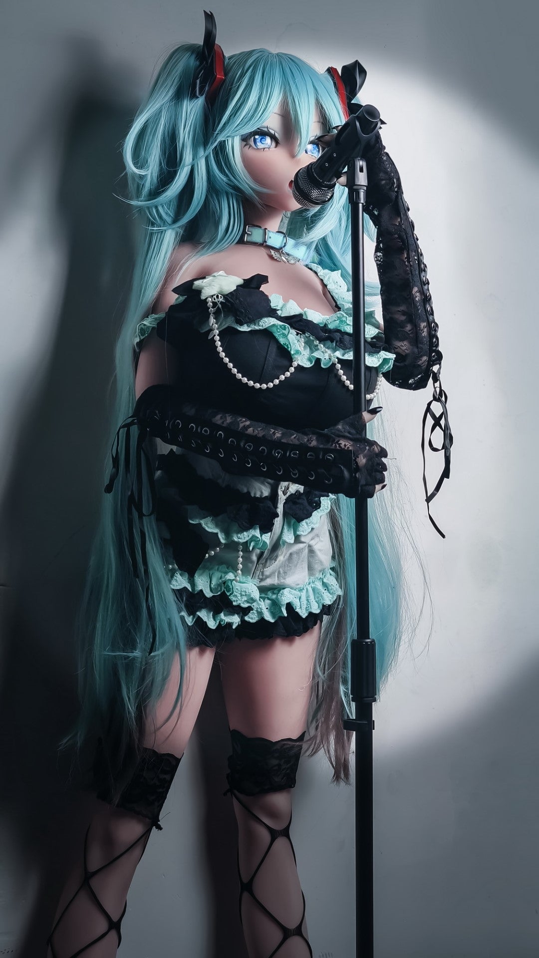 Hatsuna Miku seksa lelle (Elsa Babe 148cm RAD014 silikons)
