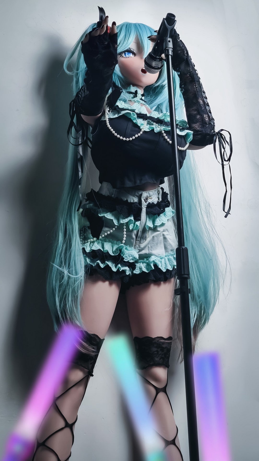 Hatsuna Miku seksa lelle (Elsa Babe 148cm RAD014 silikons)