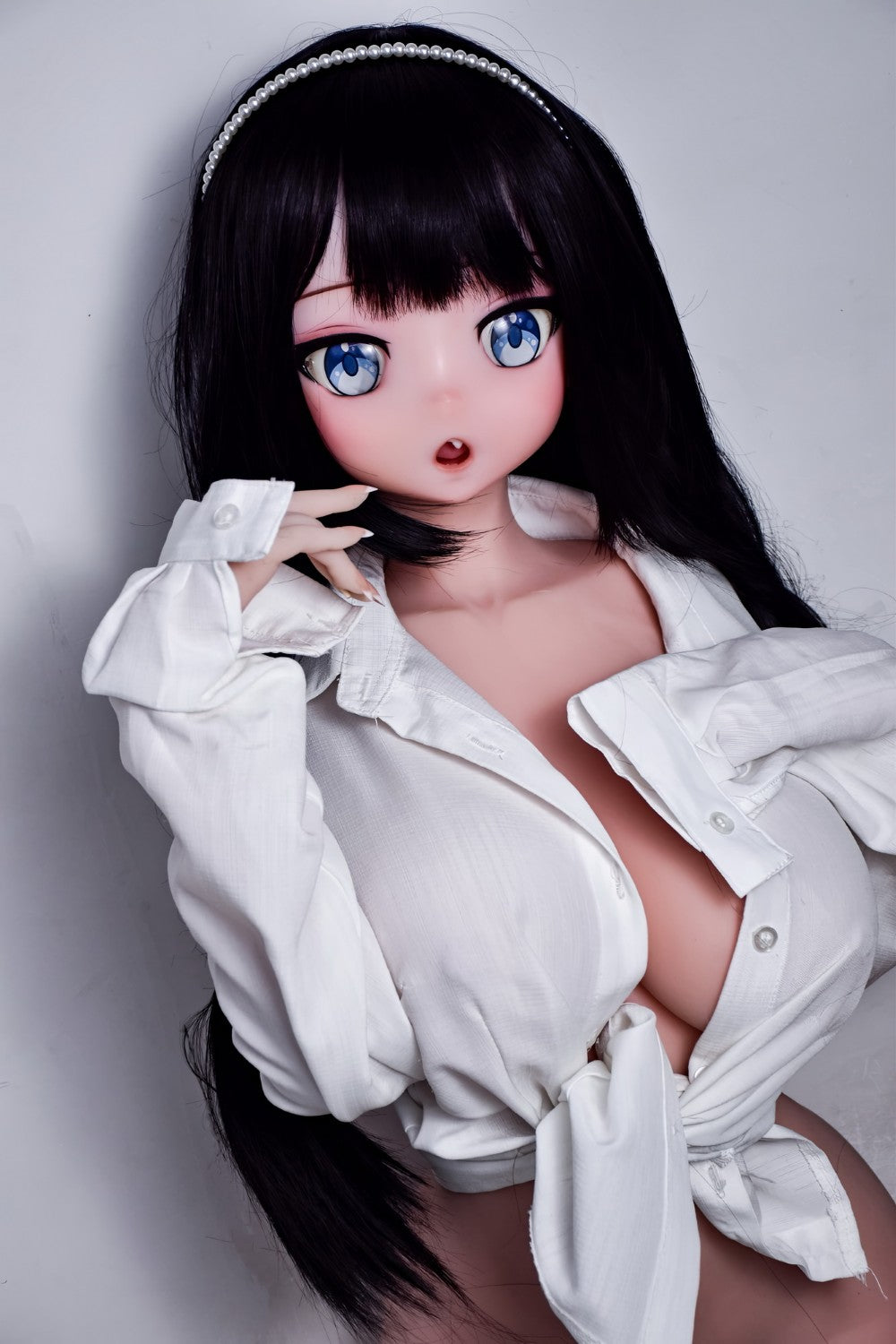 Amano Minami seksa lelle (Elsa Babe 148cm RAD019 silikons)