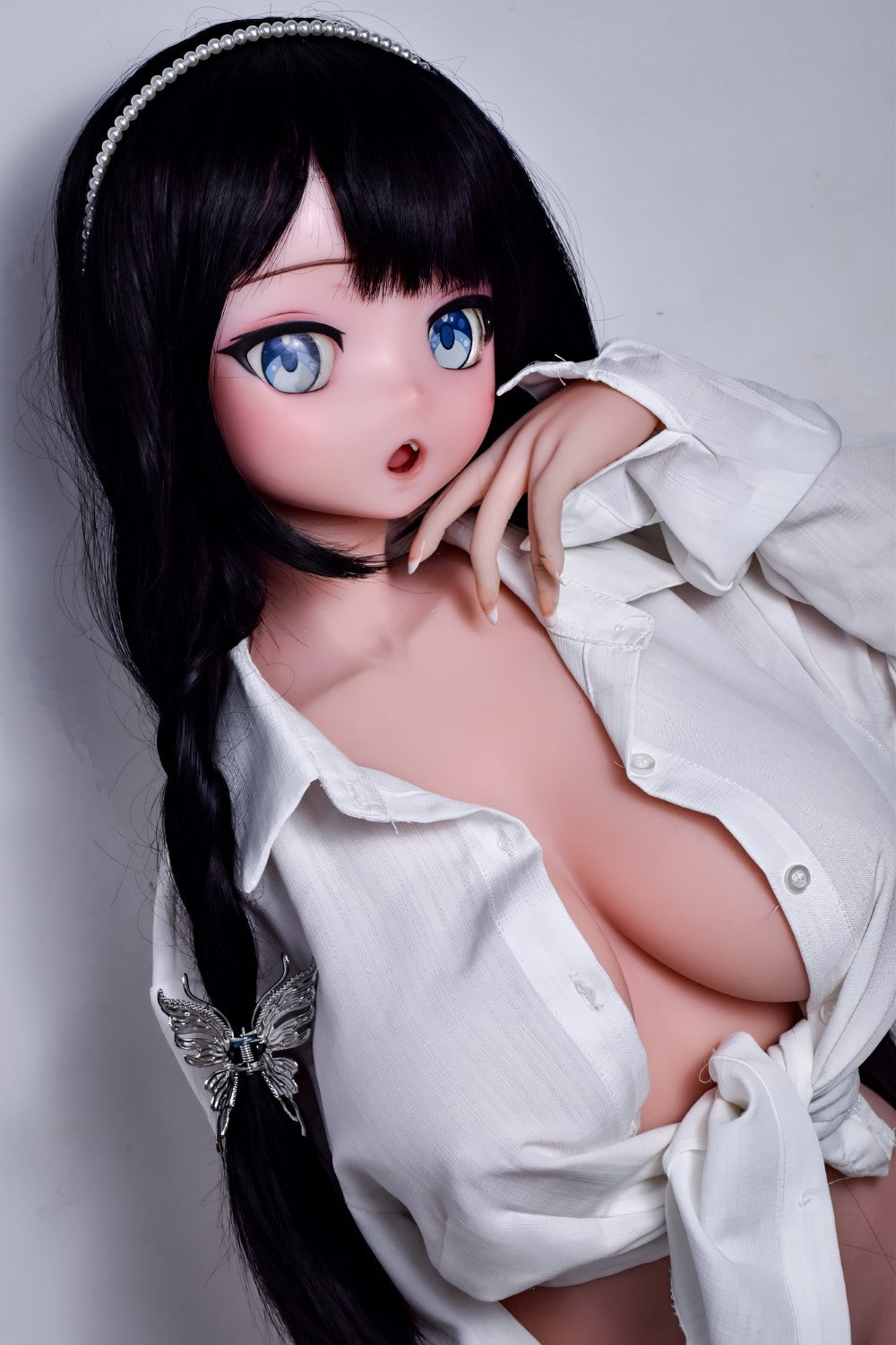 Amano Minami seksa lelle (Elsa Babe 148cm RAD019 silikons)