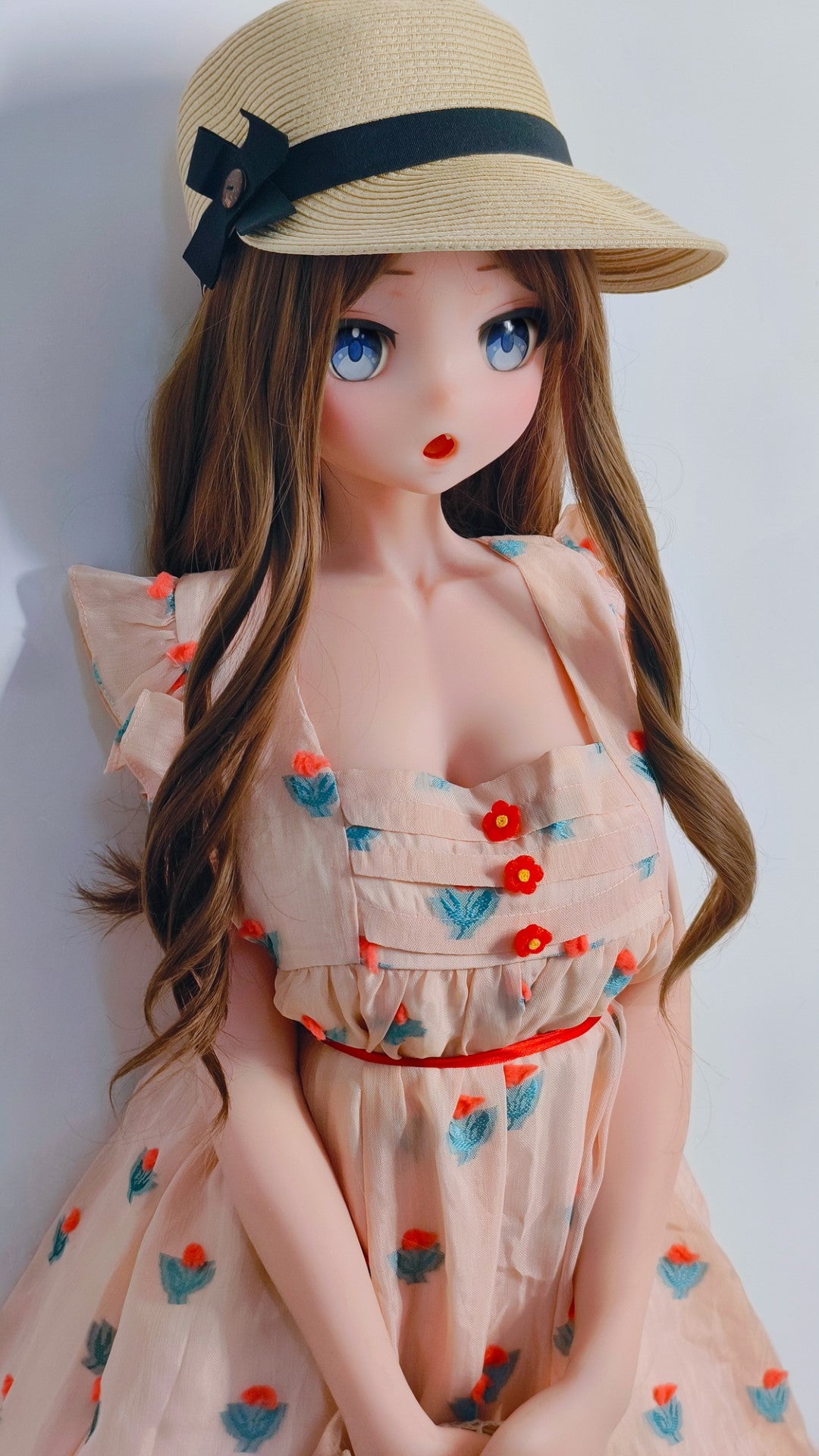 Amano Minami seksa lelle (Elsa Babe 148cm RAD019 silikons)