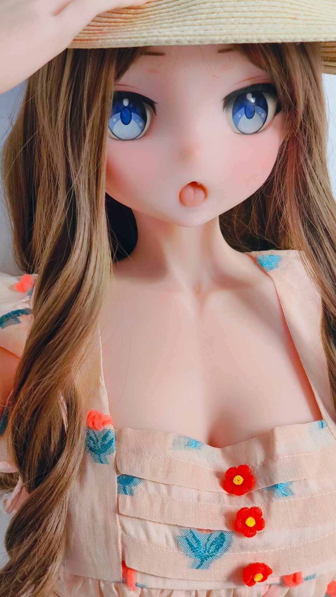 Amano Minami seksa lelle (Elsa Babe 148cm RAD019 silikons)