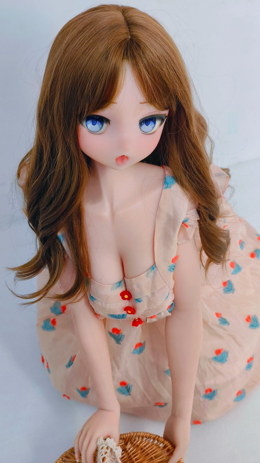 Amano Minami seksa lelle (Elsa Babe 148cm RAD019 silikons)