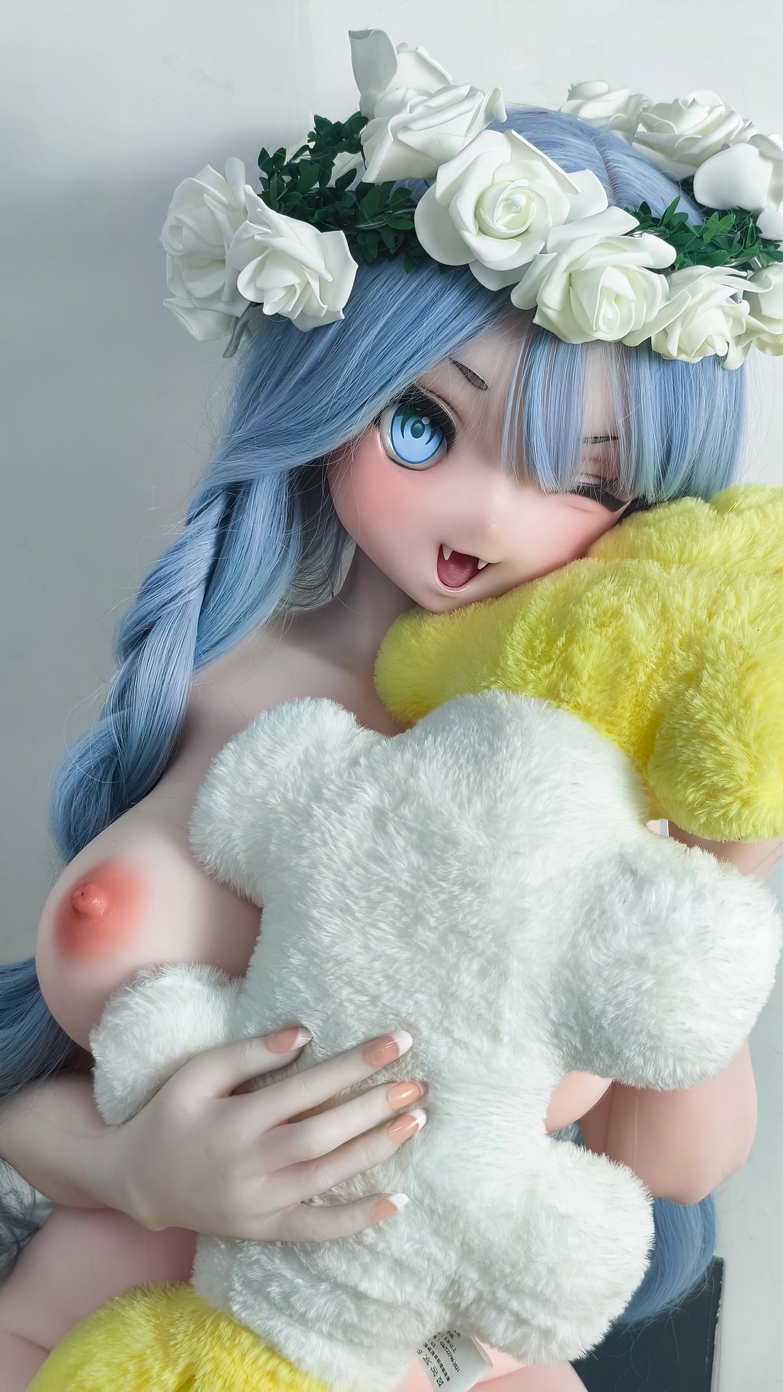 Takeuchi Yuki seksa lelle (Elsa Babe 140 cm RAD026 silikons)