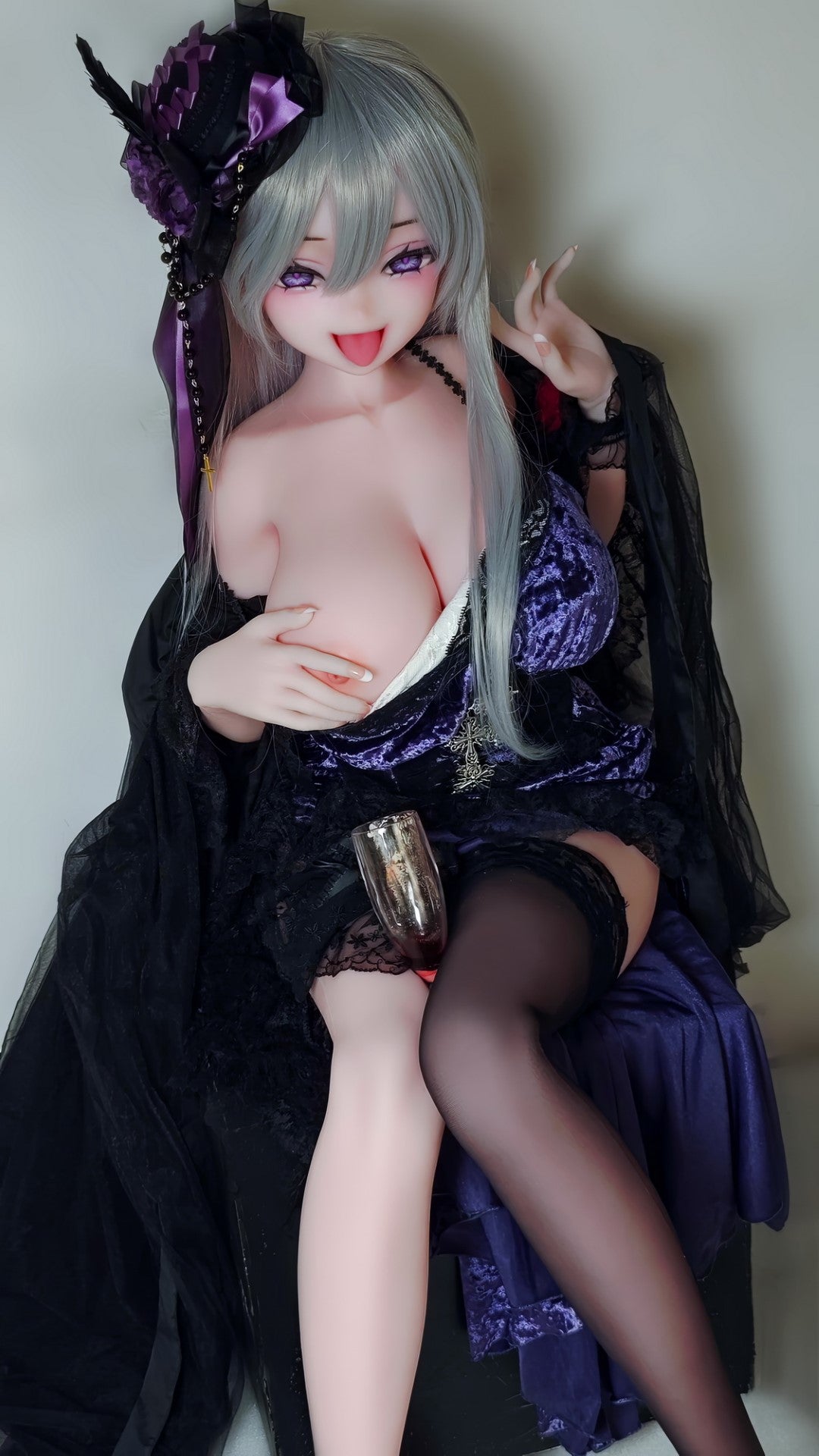 Seksa lelle Chono Miyu (Elsa Babe 148cm RAD041 silikons)