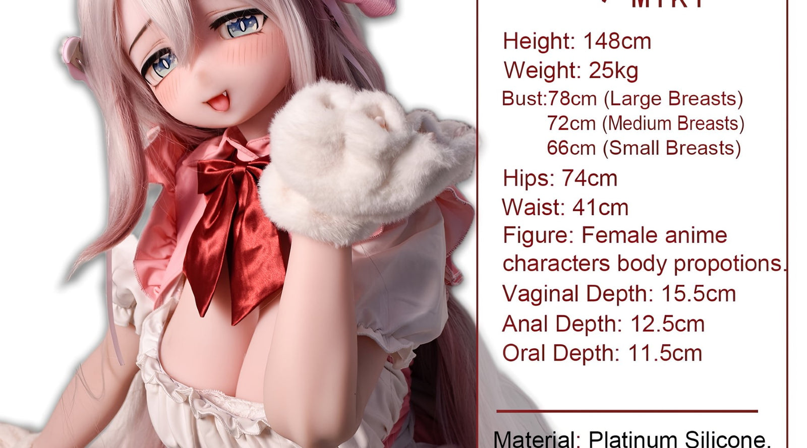 Utagava Miki seksa lelle (Elsa Babe 148cm RAD051 silikons)