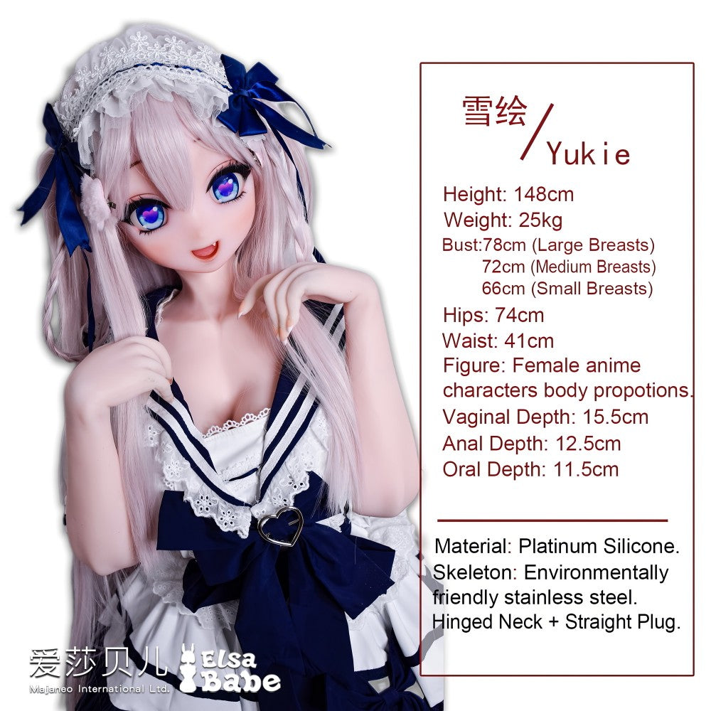 Seksa lelle Saitou Yukie (Elsa Babe 148cm RAD052 silikons)