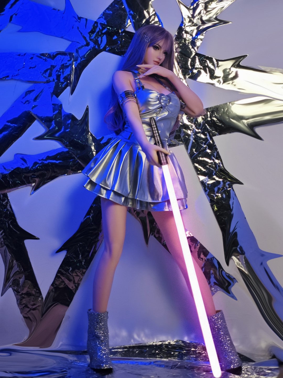 Sakai Yuriko seksa lelle (Elsa Babe 150 cm RHB031 silikons)