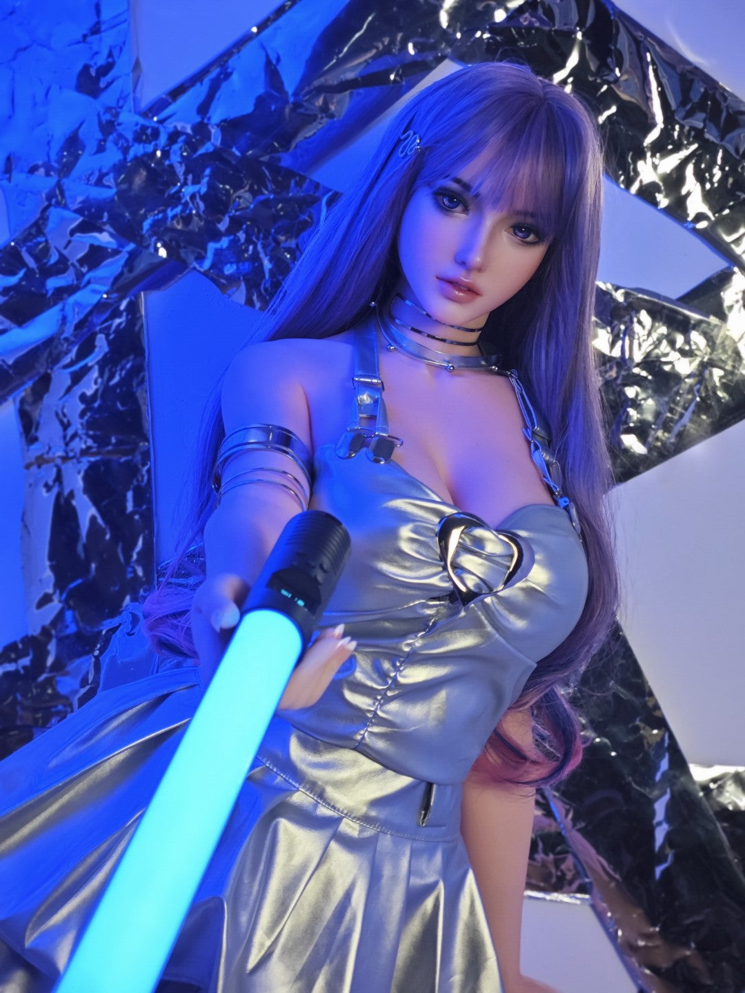 Sakai Yuriko seksa lelle (Elsa Babe 150 cm RHB031 silikons)
