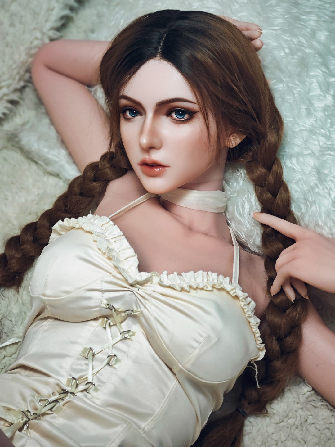 Seksa lelle Kat Baccarin (Elsa Babe 160 cm RHC025 silikons)