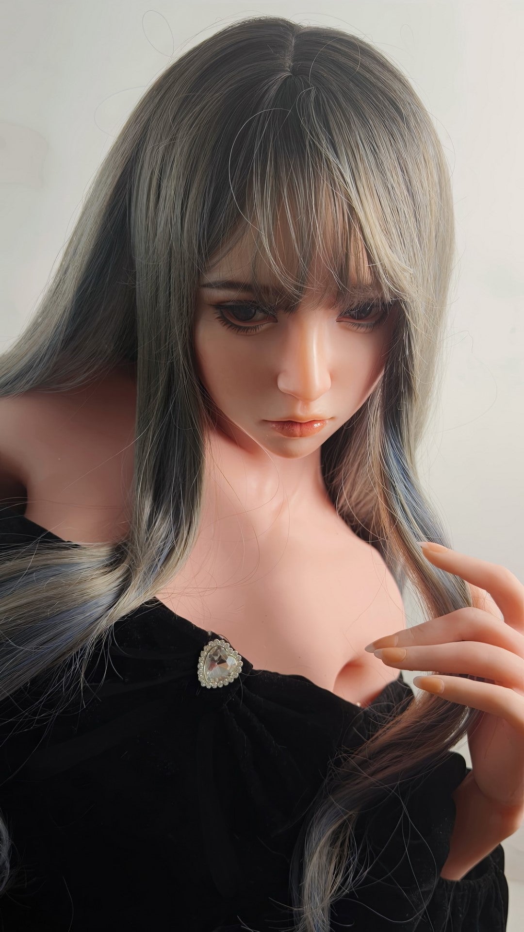 Seksa lelle Ayanokouji Akane (Elsa Babe 160 cm RHC026 silikons)