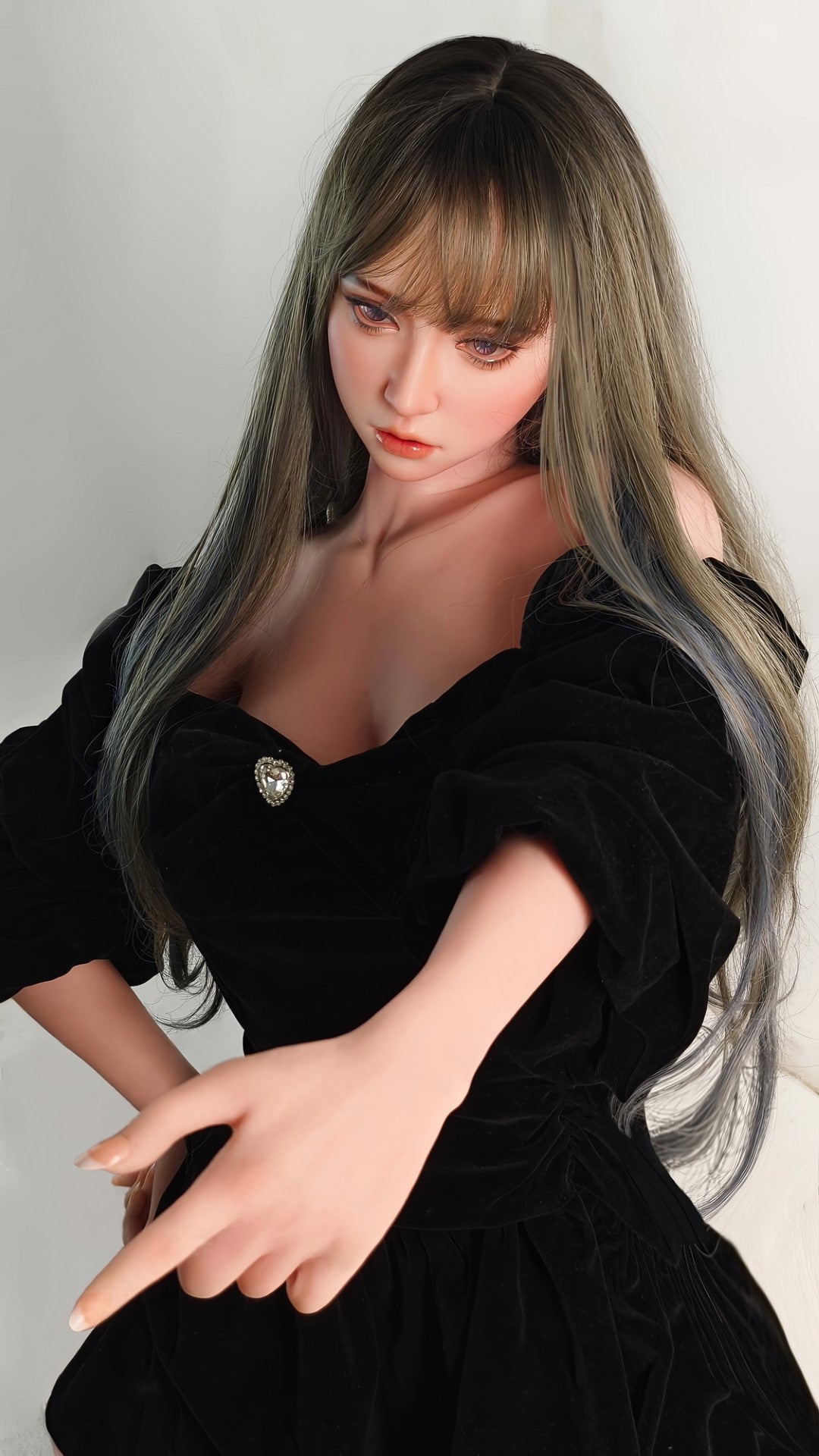 Seksa lelle Ayanokouji Akane (Elsa Babe 160 cm RHC026 silikons)