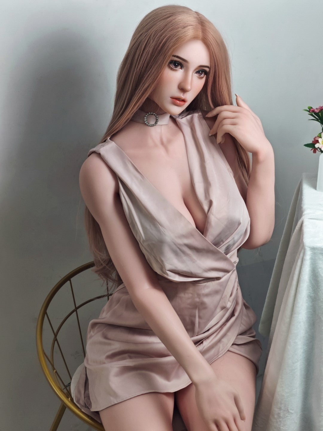 Seksa lelle Ikeda Anna (Elsa Babe 160 cm RHC042 silikons)