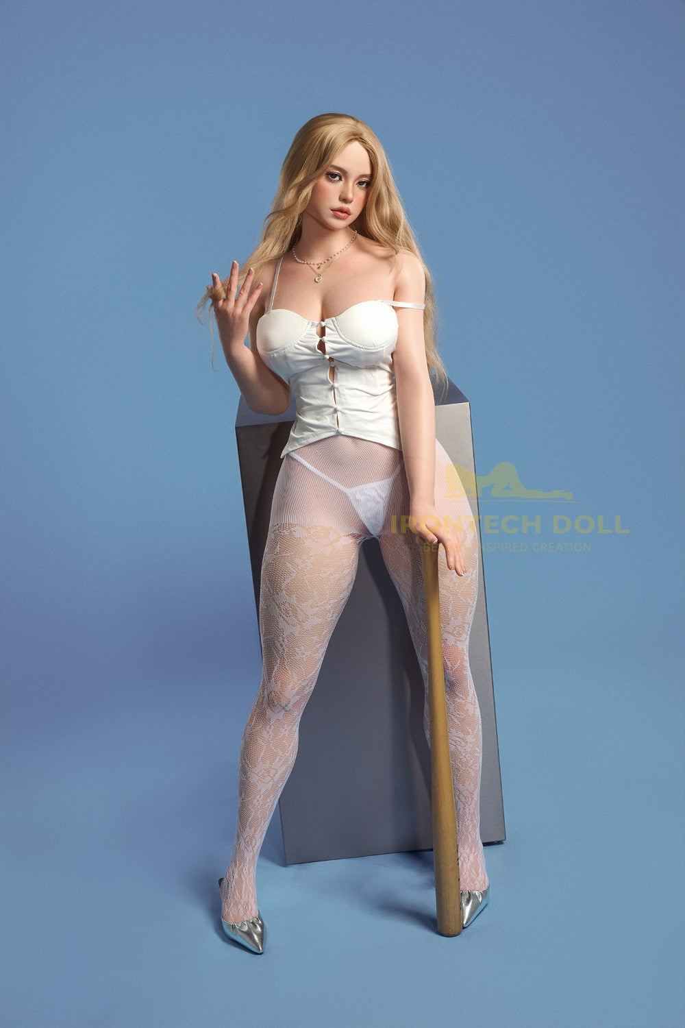 Eilīna seksa lelle (Irontech Doll 164 cm E-cup S40 silikona)