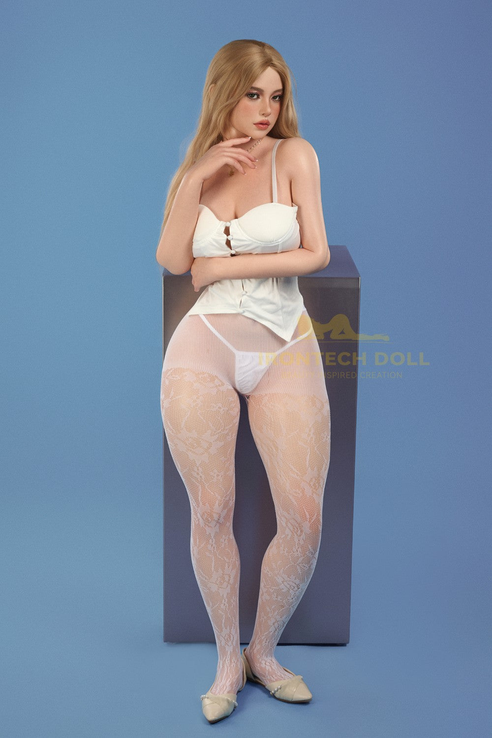 Eilīna seksa lelle (Irontech Doll 164 cm E-cup S40 silikona)