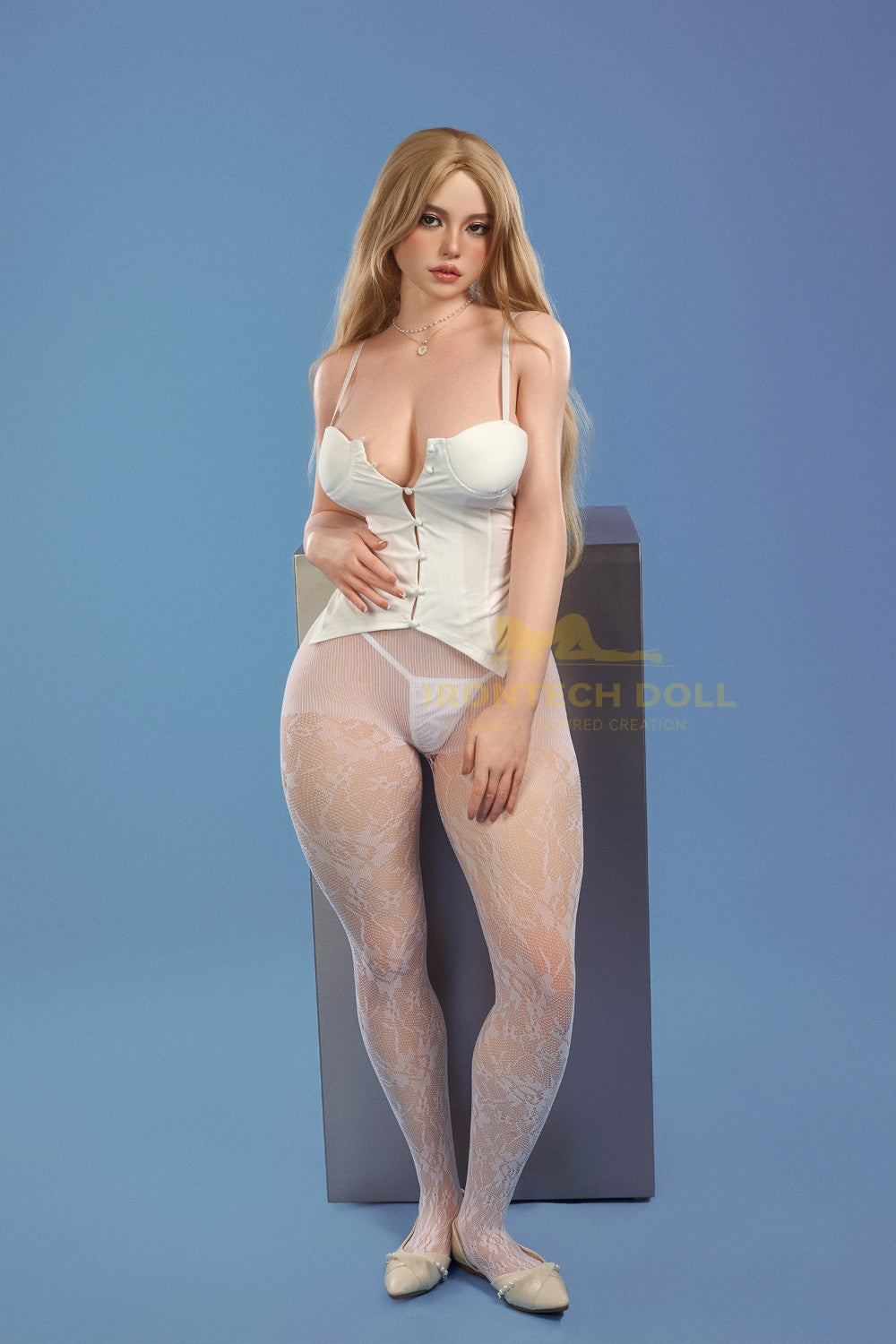 Eilīna seksa lelle (Irontech Doll 164 cm E-cup S40 silikona)
