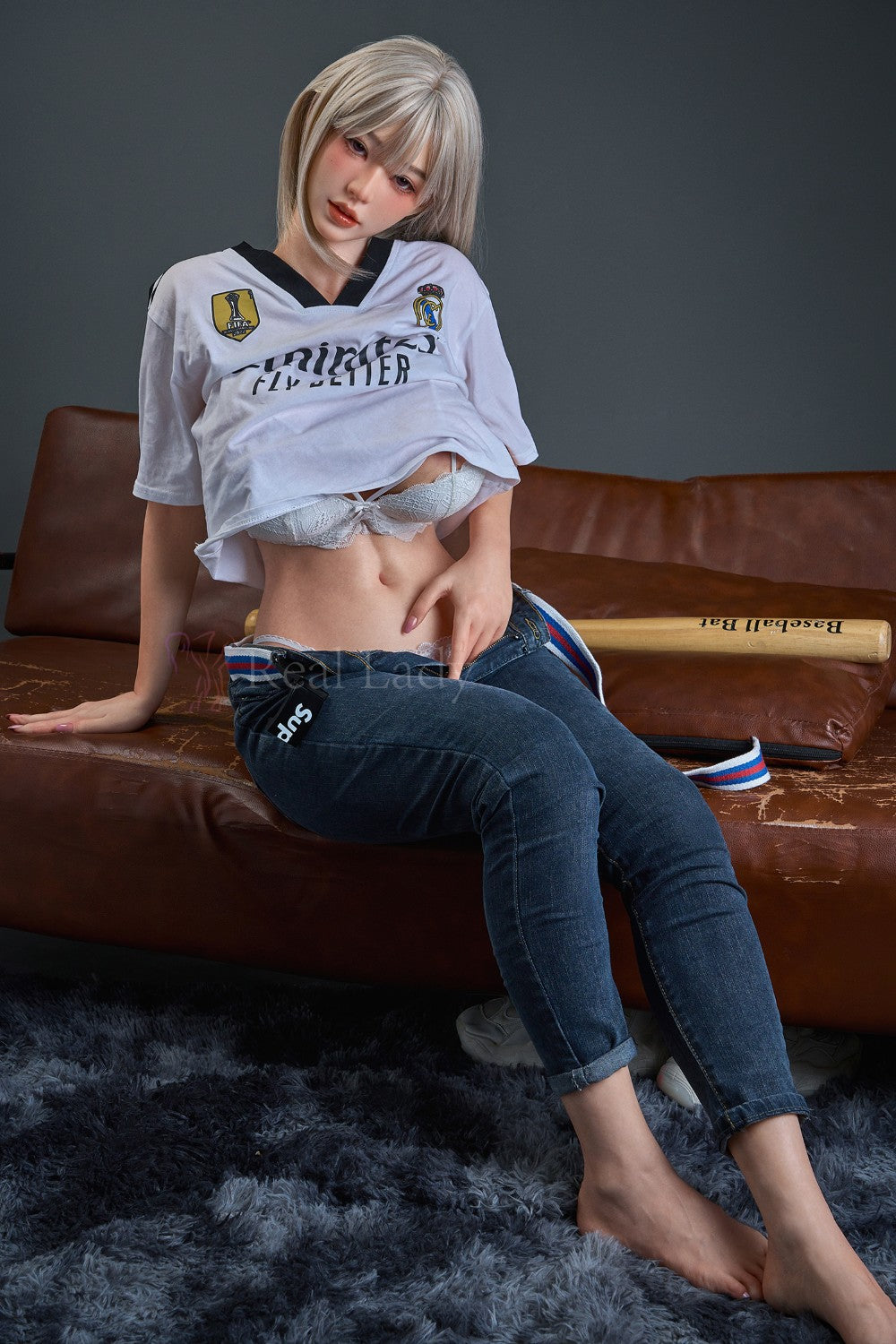 Juna seksa lelle (Real Lady 159 cm F-kauss T1 RST silikons)