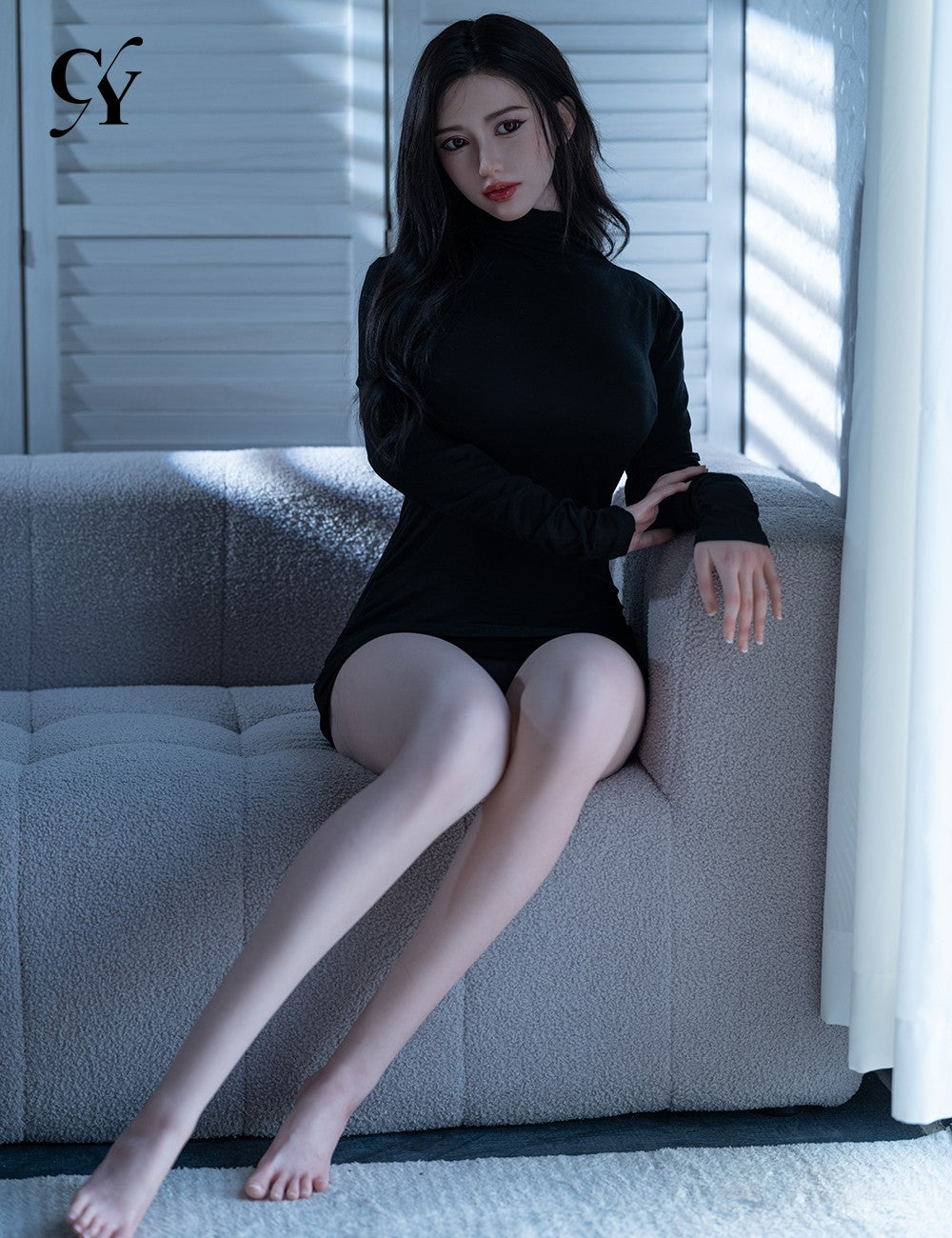 Rui seksa lelle (TOP CYDOLL 167 cm D-kauss TPE + silikons)