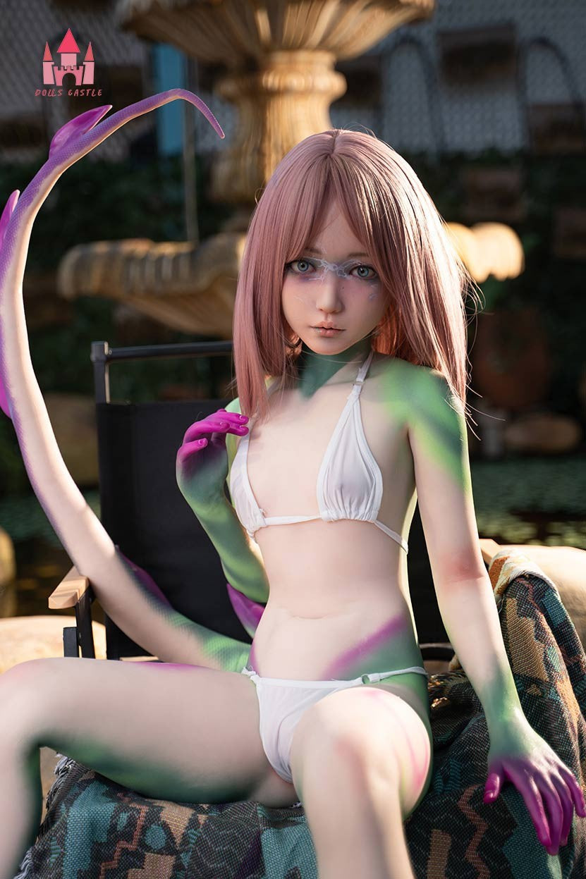 Ruoxi seksa lelle (Dolls Castle 132 cm A-Cus #S16 silikona)