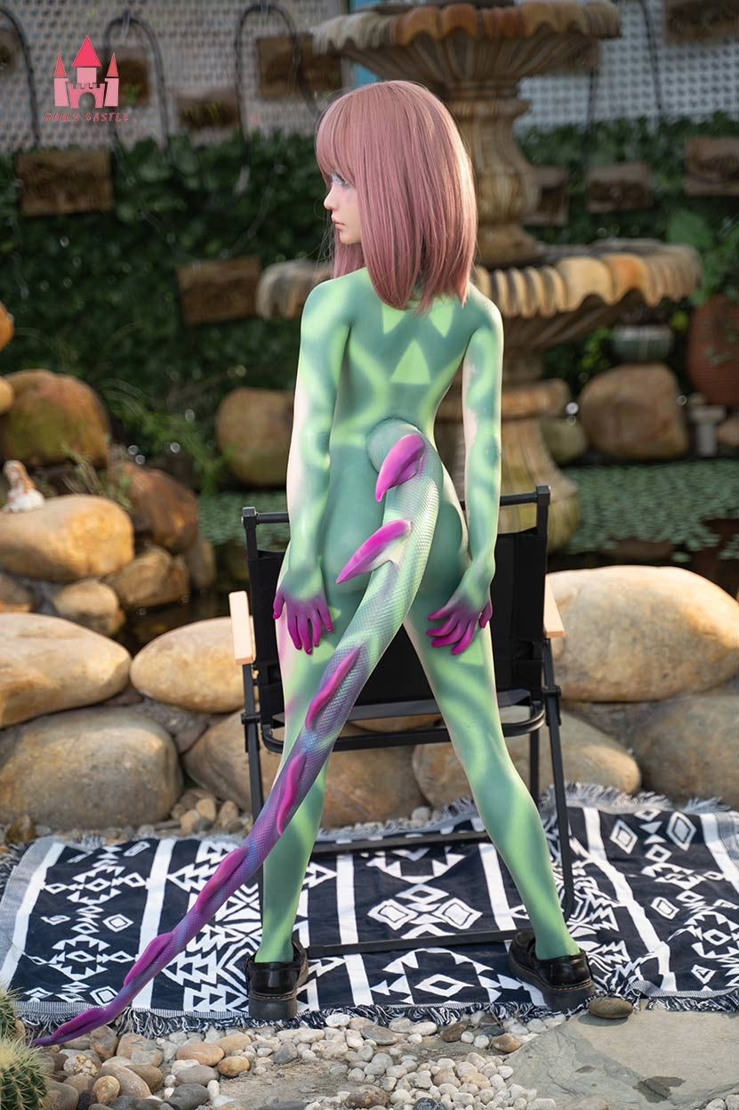 Ruoxi seksa lelle (Dolls Castle 132 cm A-Cus #S16 silikona)