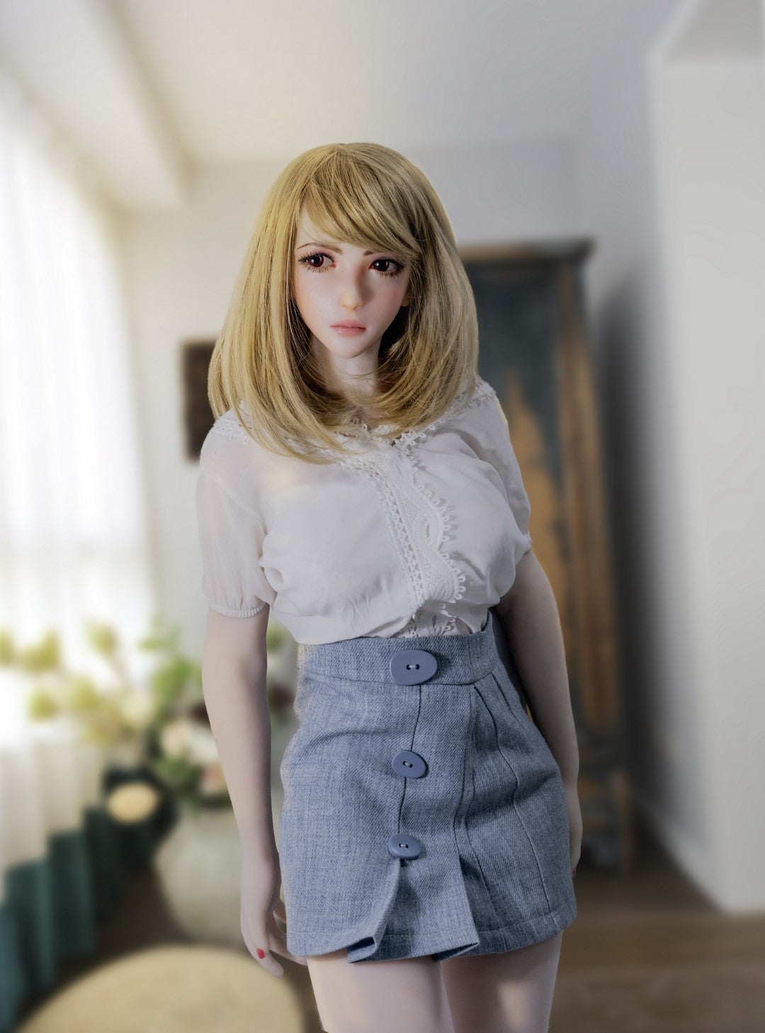 Jūras Miko seksa lelle (Elsa Babe 102cm HA001 silikons)