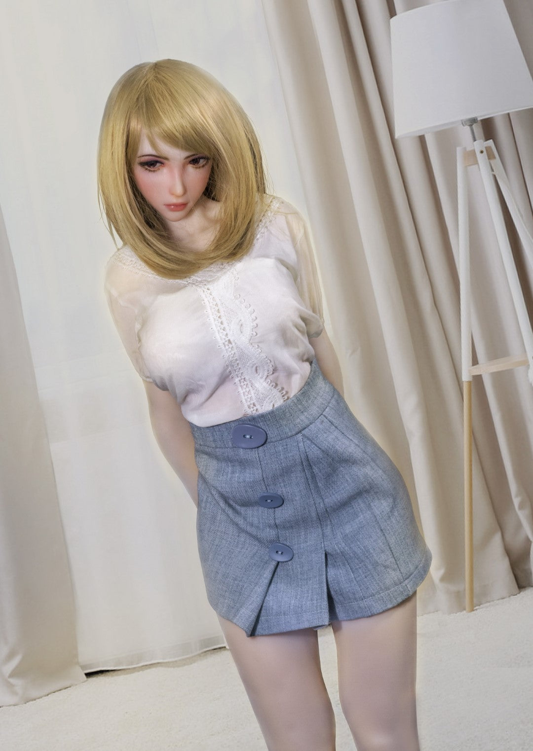 Jūras Miko seksa lelle (Elsa Babe 102cm HA001 silikons)