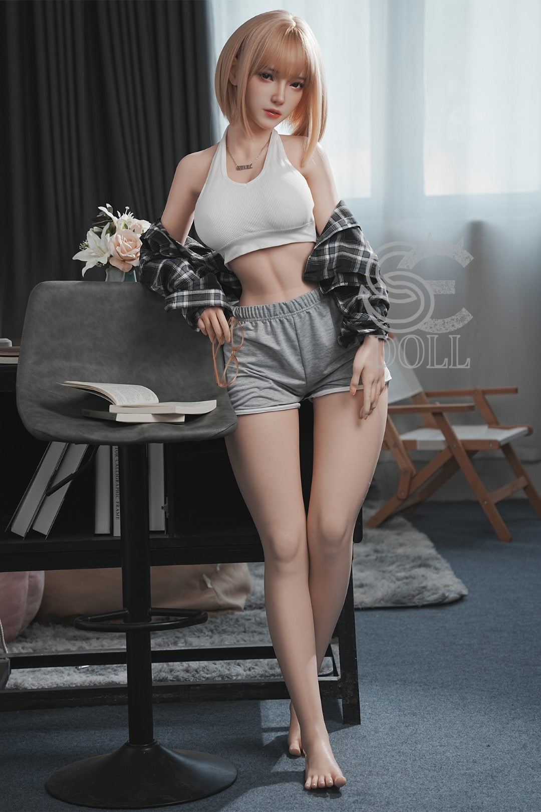 Bridžita. Seksa lelle (SEDoll 161 cm E-Cus #130SC Silikona)