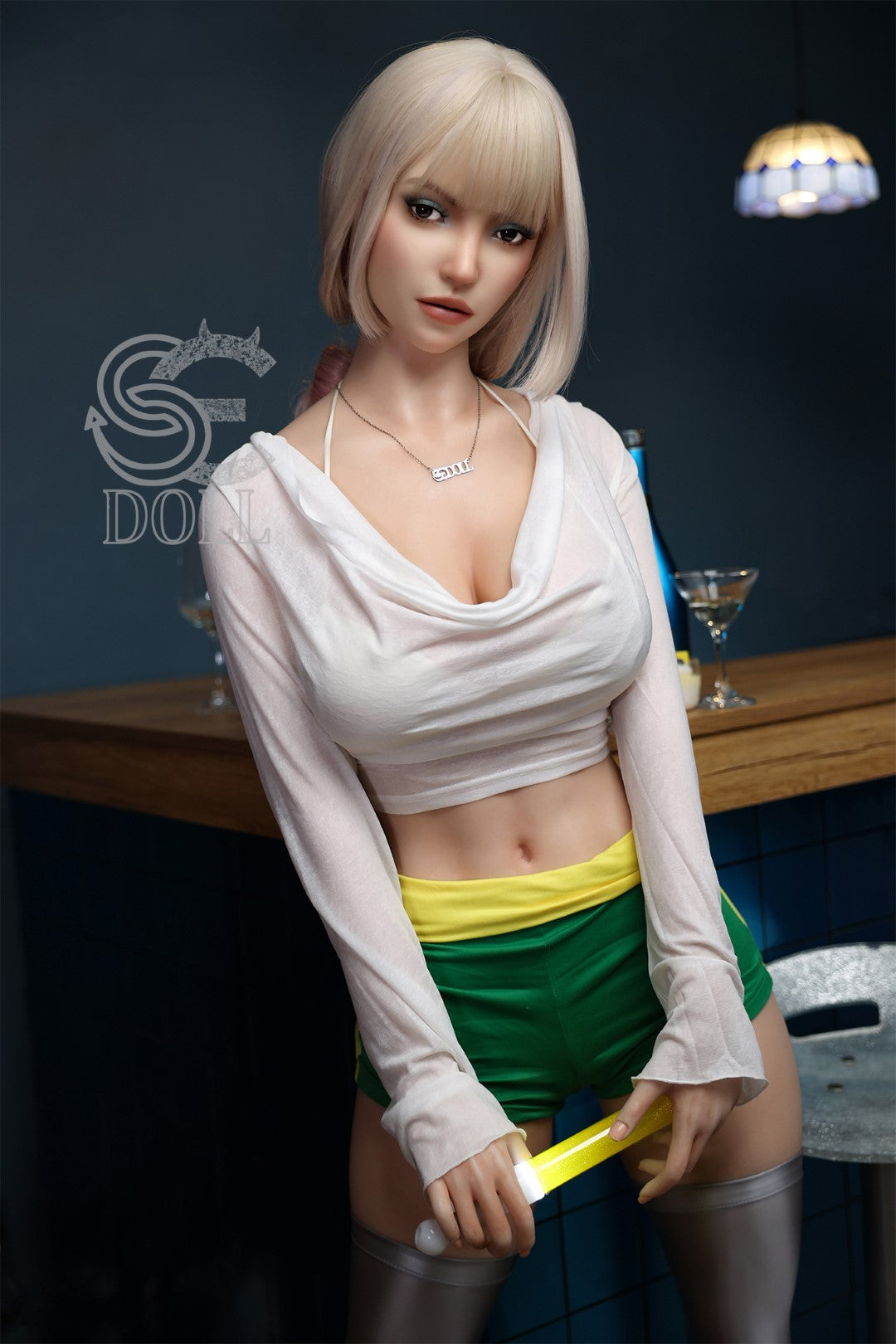 Dženija M. Seksa lelle (SEDoll 167 cm E-Cus #088SO Silikona)