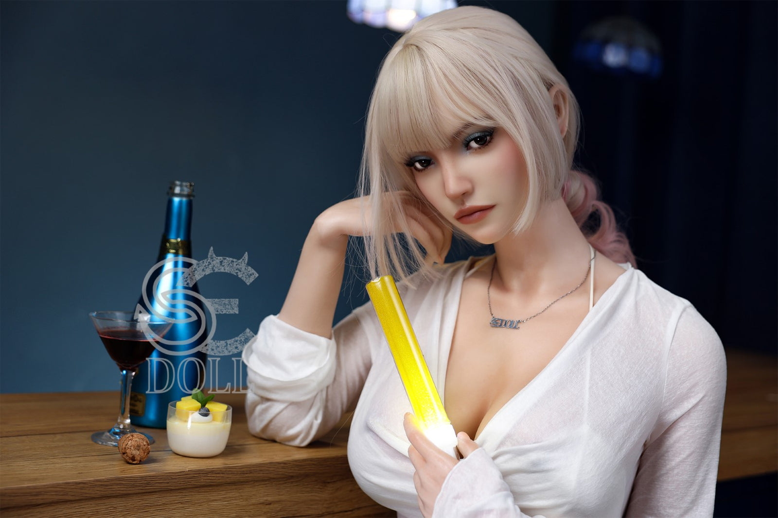 Dženija M. Seksa lelle (SEDoll 167 cm E-Cus #088SO Silikona)